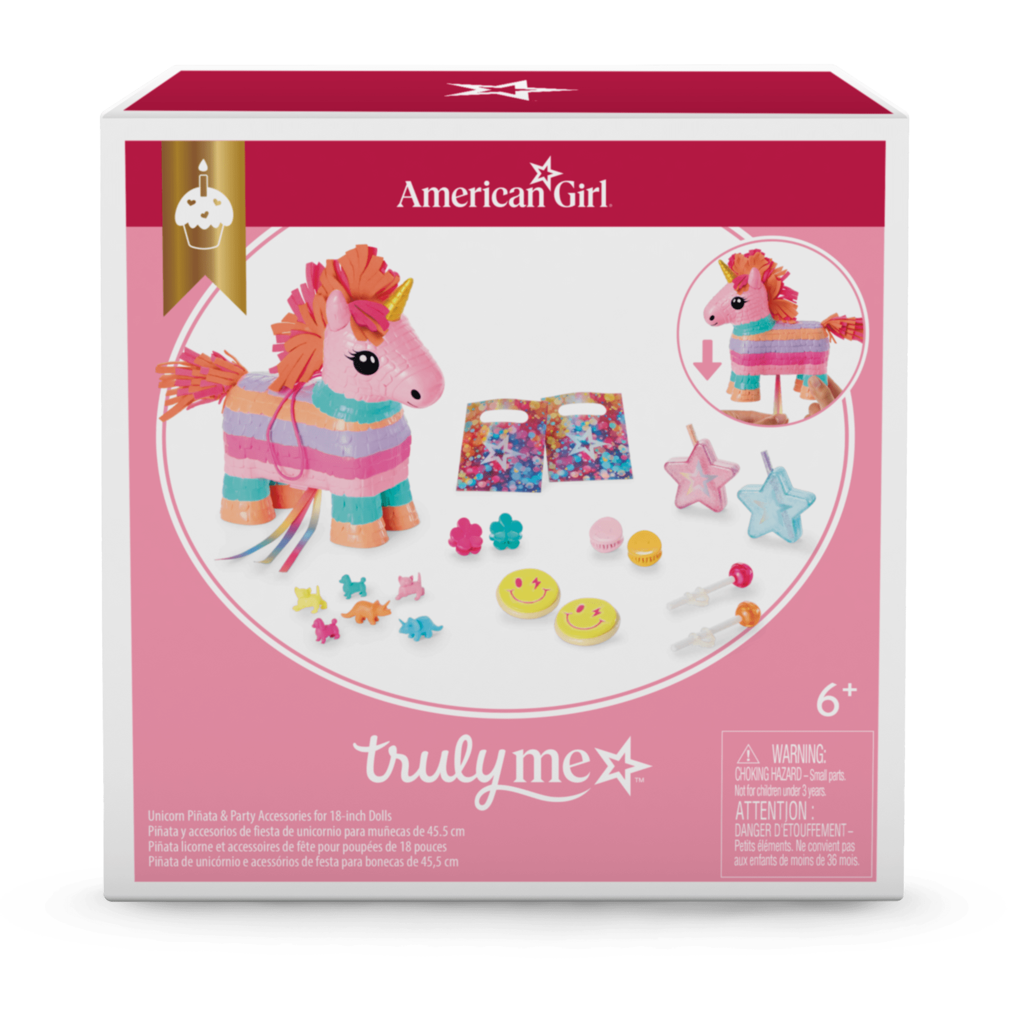 Pink Party-Ready Dresses & Accessories for Girls & 18-inch Dolls - Image 12