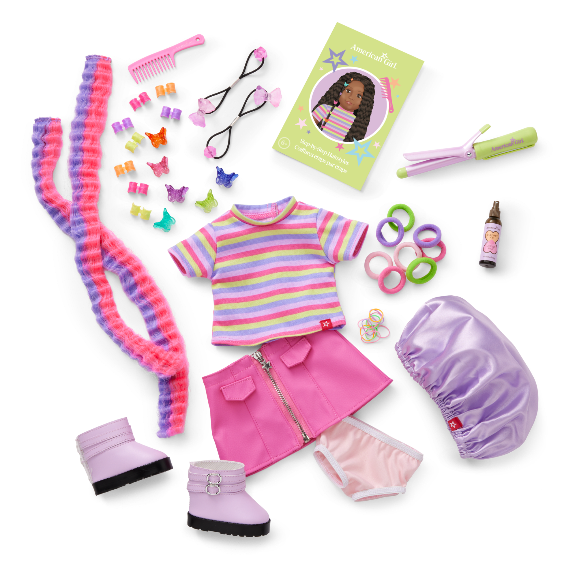 Long Hair Looks™ by Truly Me™ 18-inch Doll #135 & hair accessories - Image 3