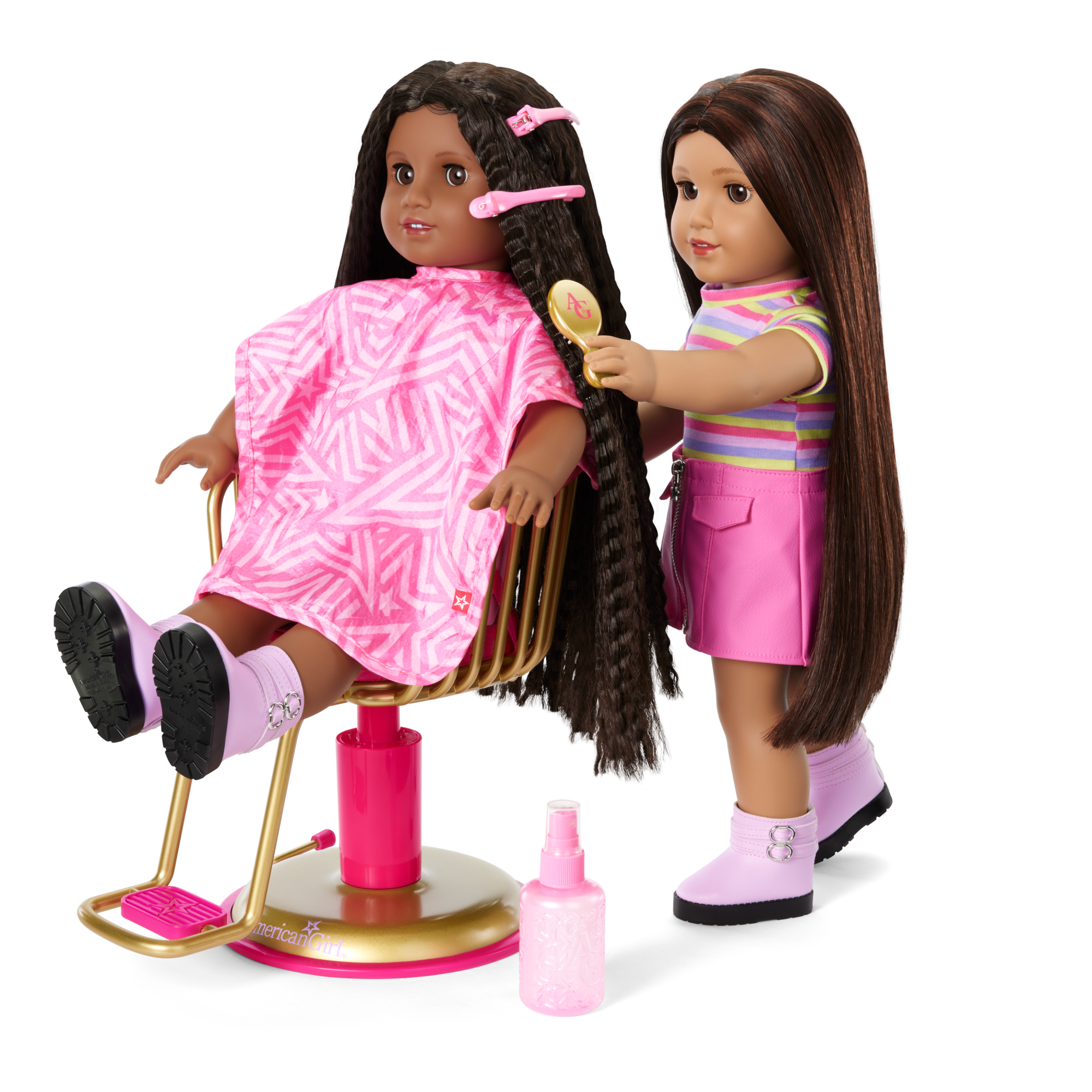 Long Hair Looks™ by Truly Me™ Salon Chair & Accessories for 18-inch Dolls - Image 2