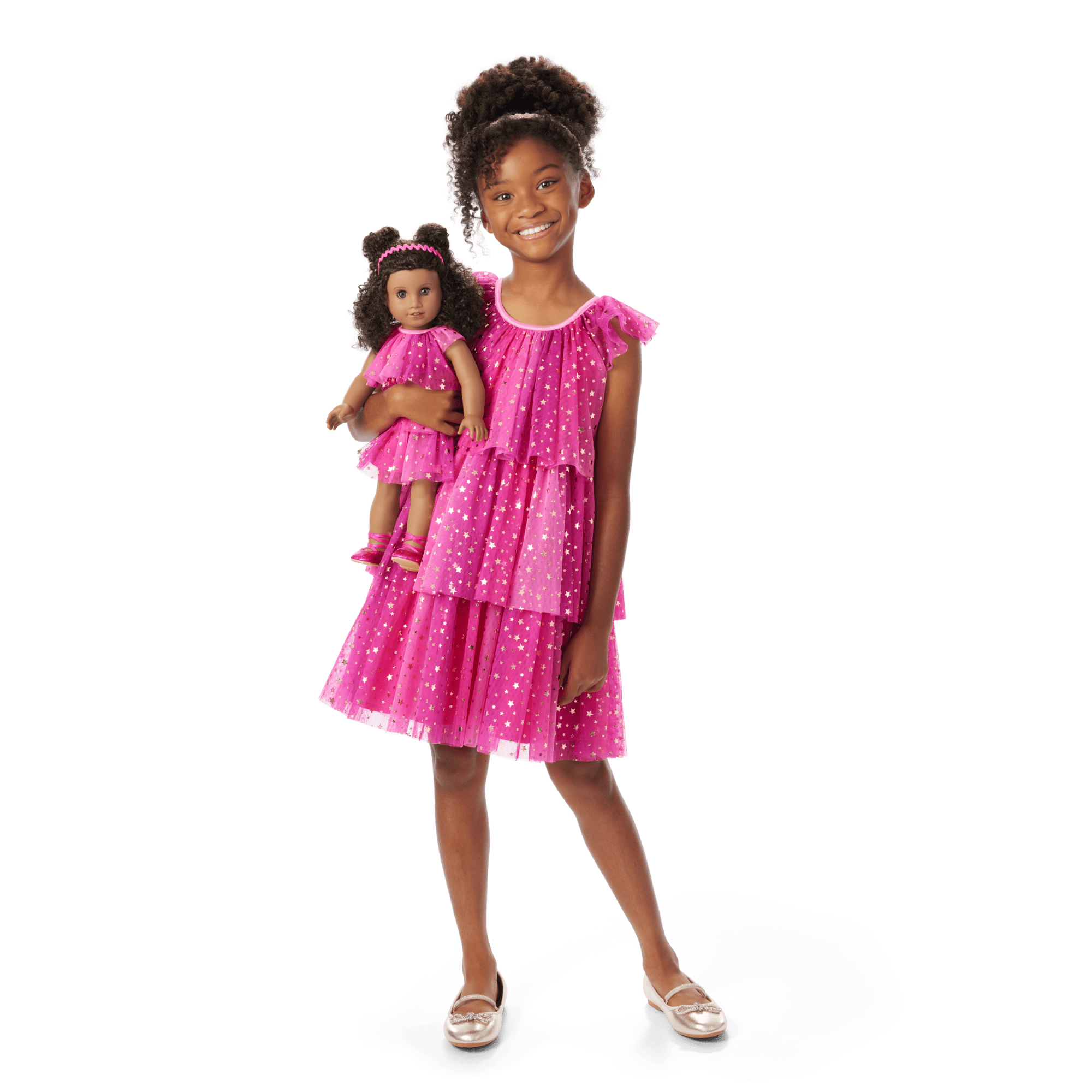 Pink Party-Ready Dress for Girls - Image 5