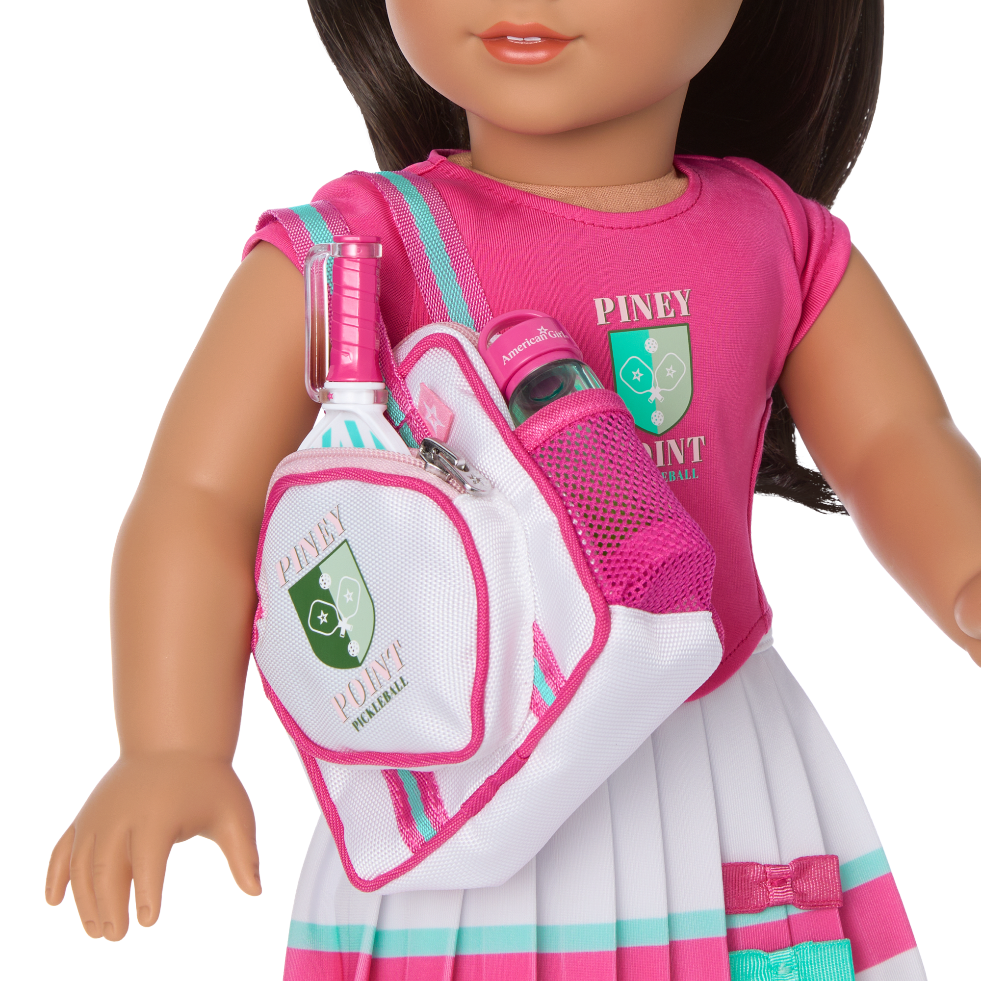 Raquel's™ Pickleball Bag & Paddle Set for 18-inch Dolls (Girl of the Year™ 2026) - Image 4