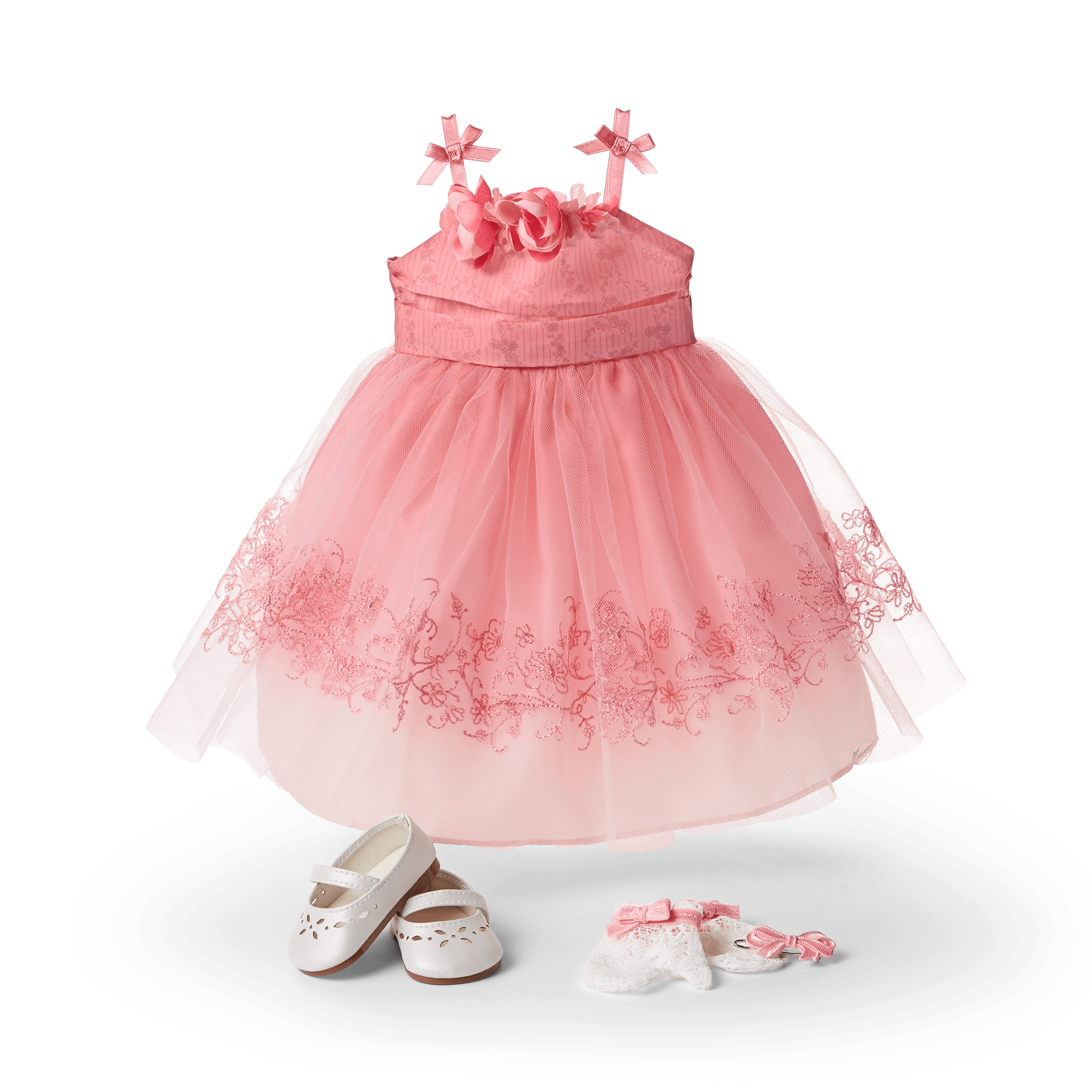 Maryellen's™ Pretty Pink Dress for 18-inch Dolls (Historical Characters) - Image 3