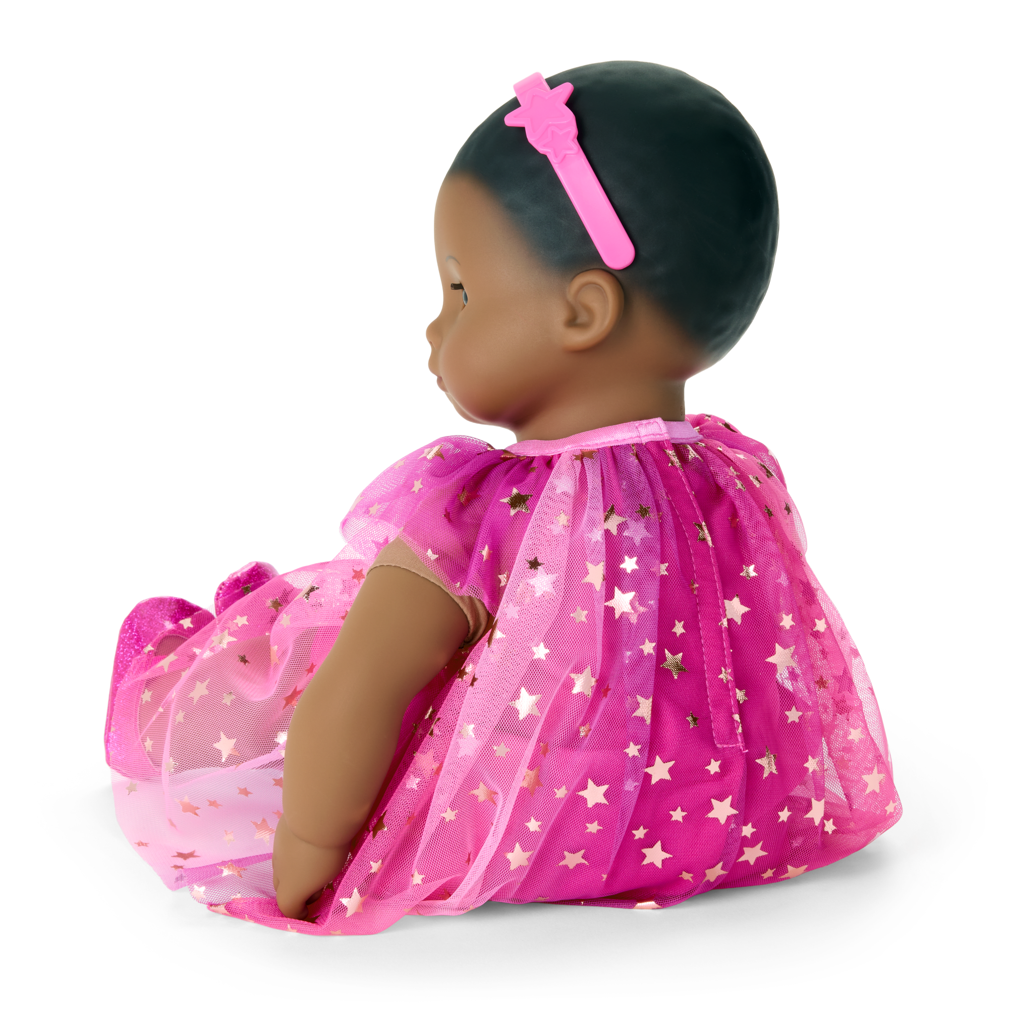 Pink Party-Ready Dress for Bitty Baby® Dolls - Image 3