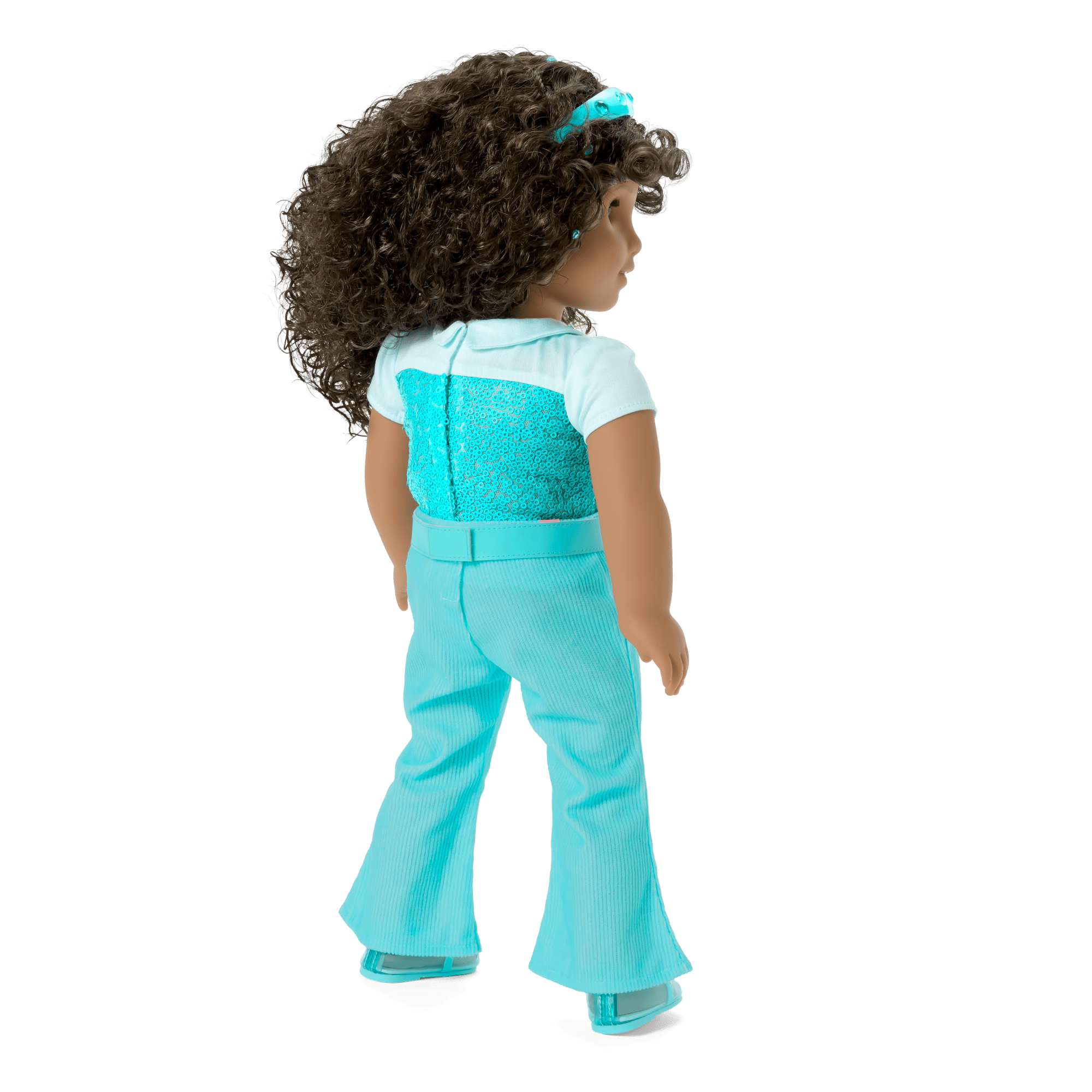 March Aquamarine Dream Outfit for 18-inch Dolls - Image 3