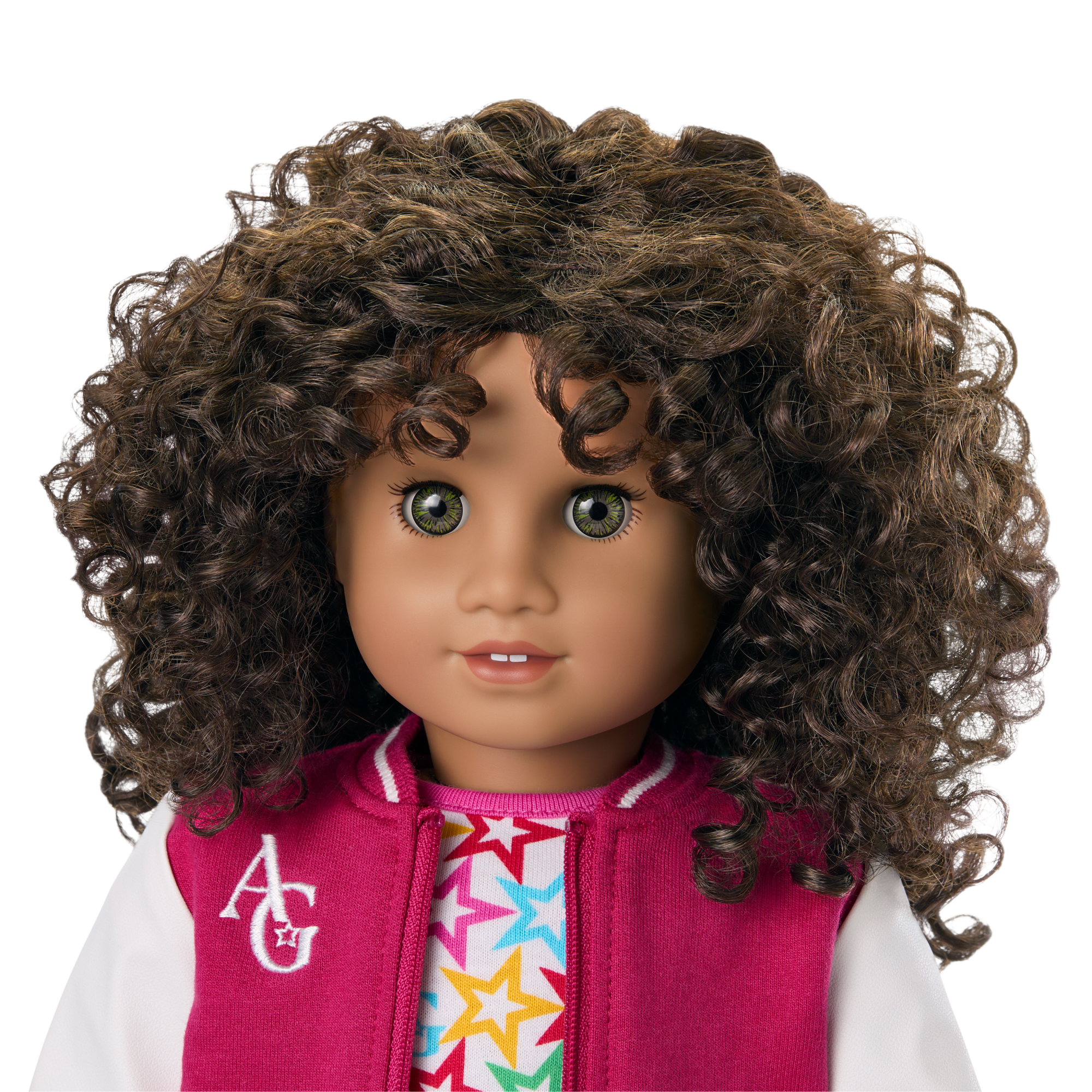 Truly Me™ 18-inch Doll #132 with curly dark-brown hair - Image 5