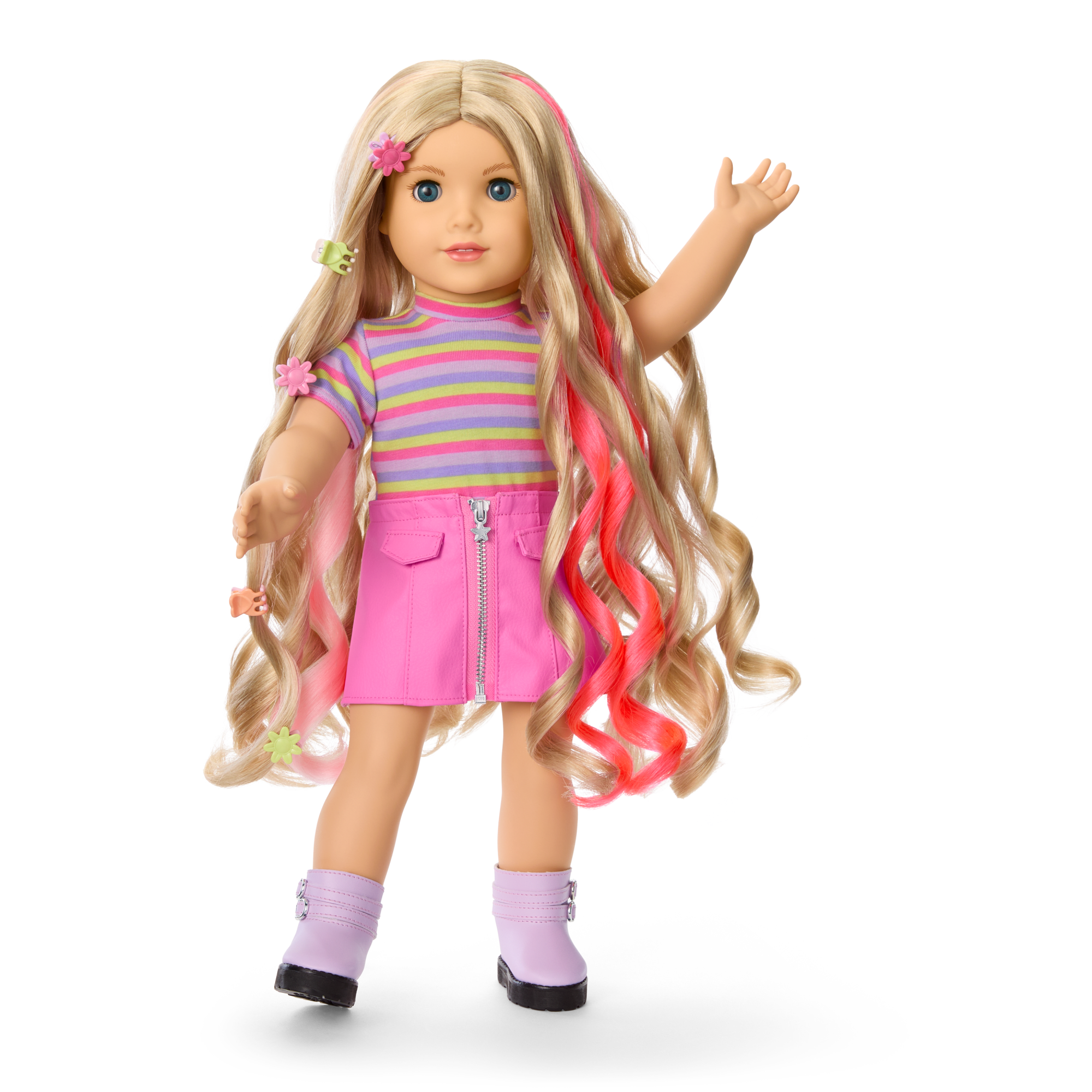 Long Hair Looks™ by Truly Me™ 18-inch Doll #133 & hair accessories - Image 5
