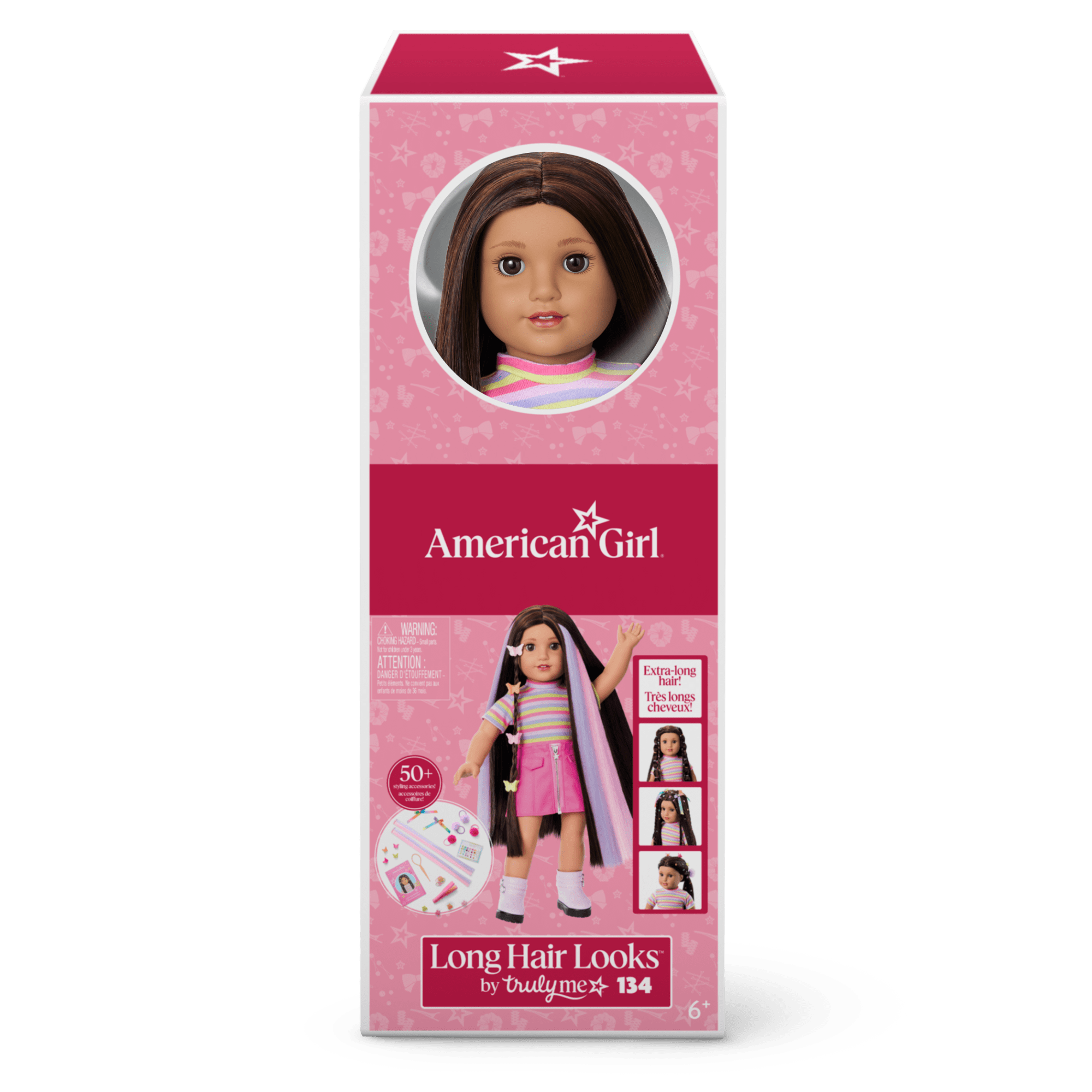 Long Hair Looks™ by Truly Me™ 18-inch Doll #134 & hair accessories - Image 17
