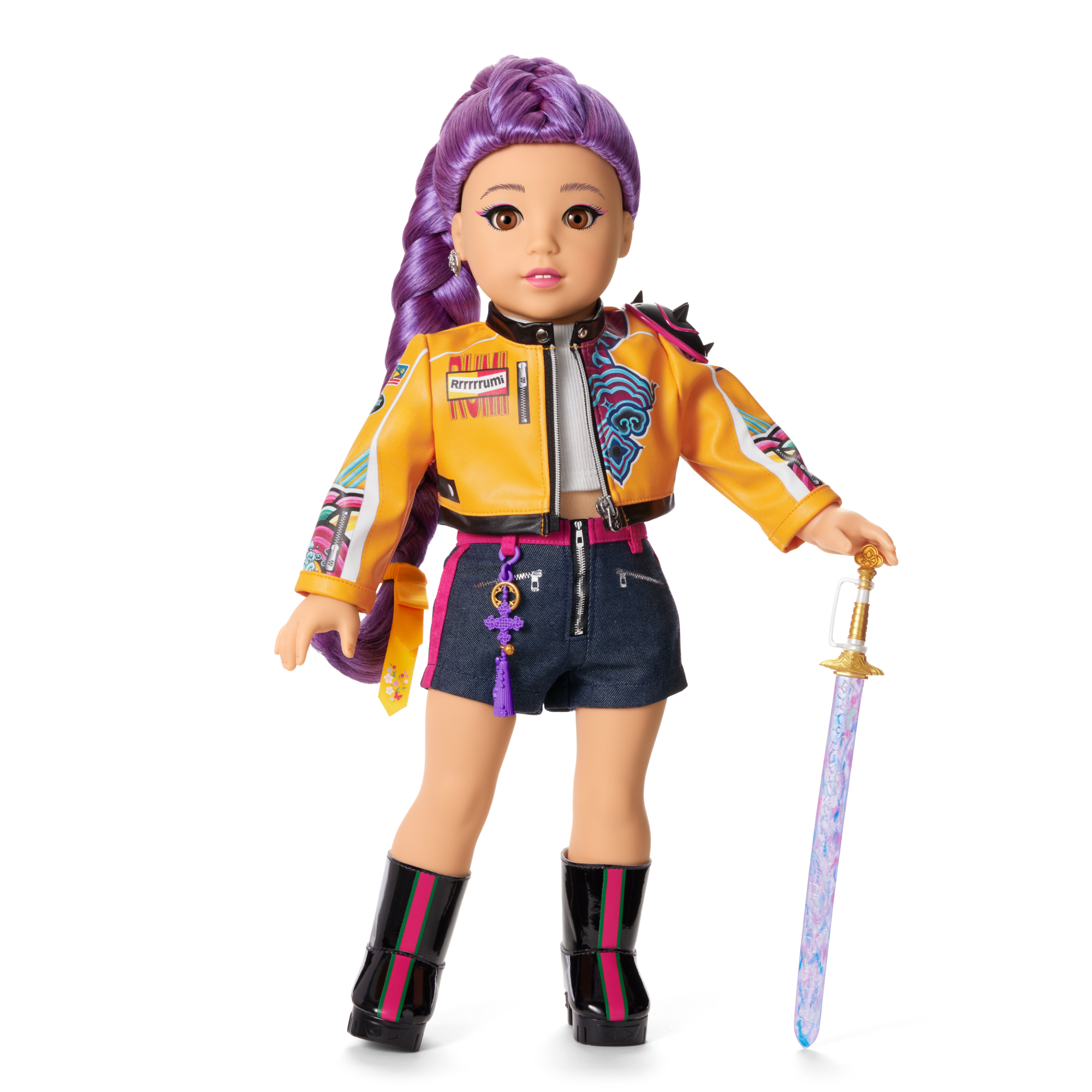 American Girl® x KPop Demon Hunters HUNTR/X Rumi-inspired 18-inch Doll
