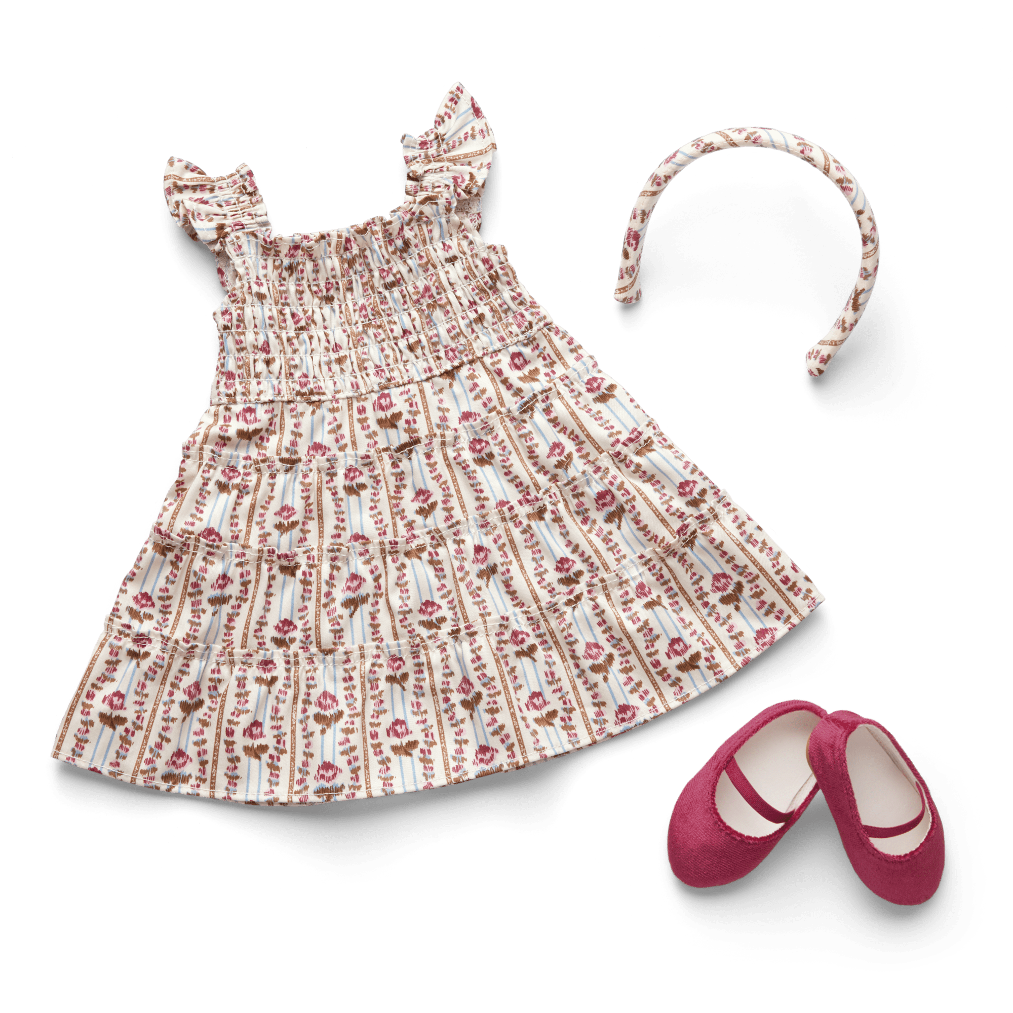American Girl® x Hill House Home Ellie Nap Dress for Girls & 18-inch Dolls (Felicity™ Print) - Image 11