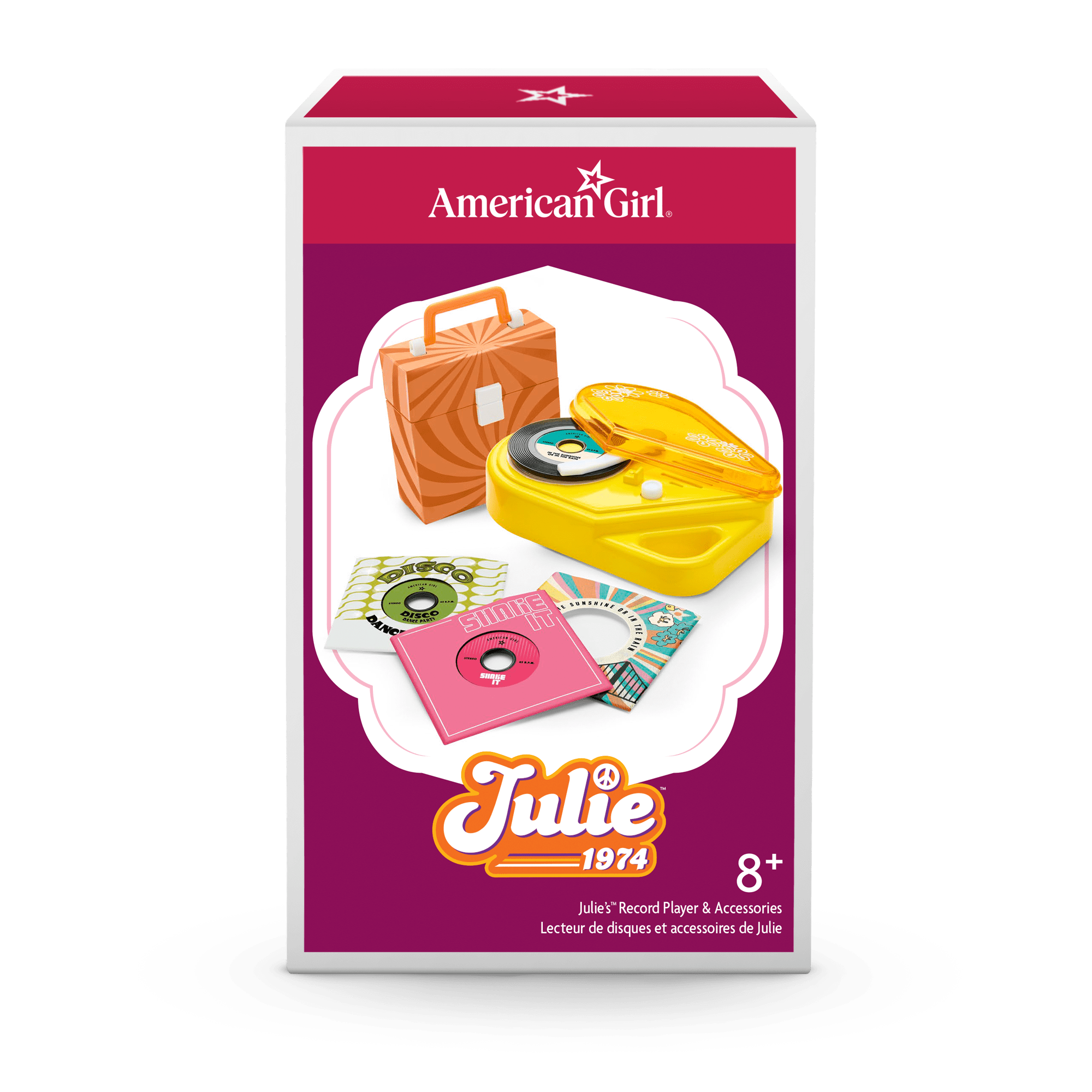 Julie's™ Record Player & Accessories for 18-inch Dolls (Historical Characters) - Image 7