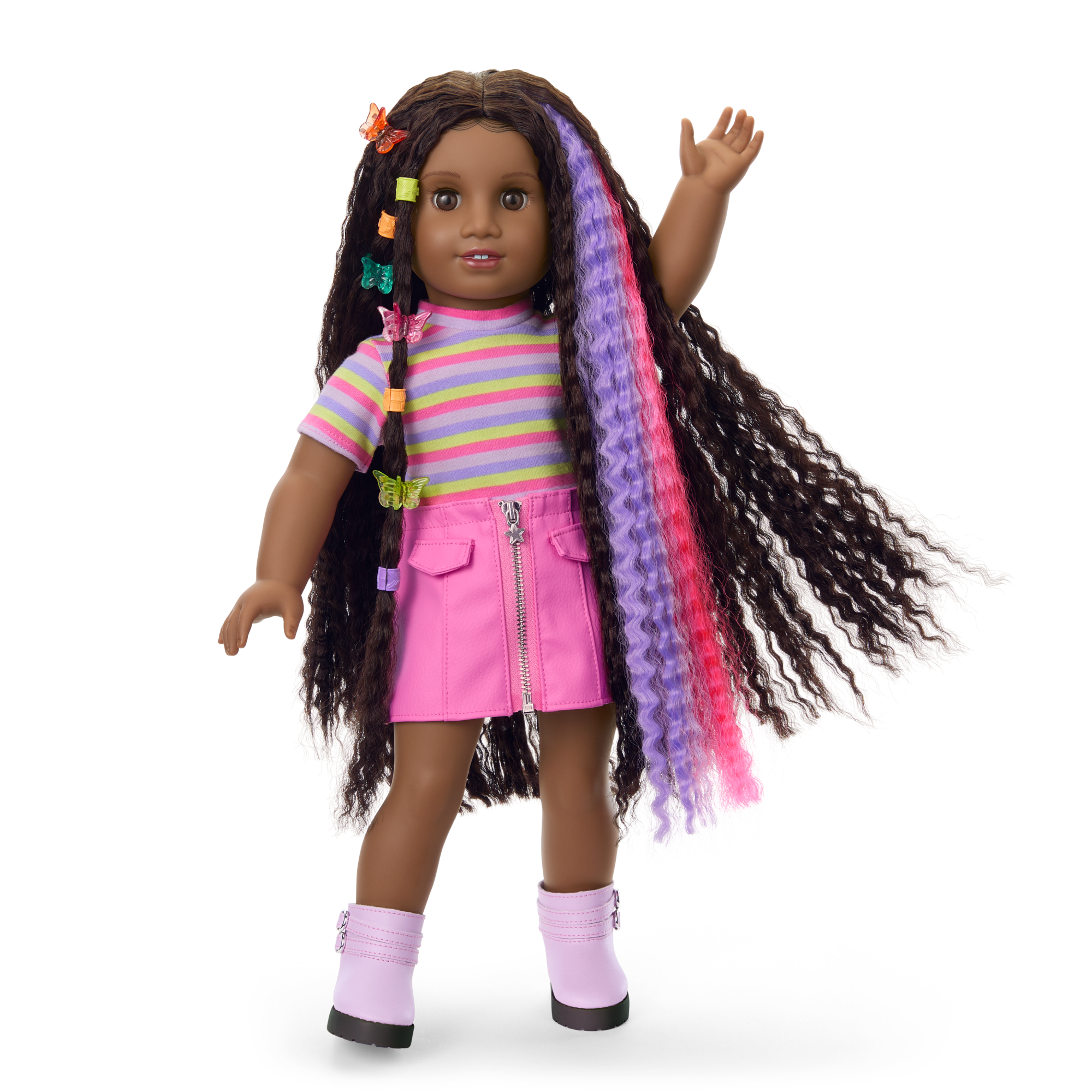 Long Hair Looks™ by Truly Me™ 18-inch Doll #135 & hair accessories - Image 5