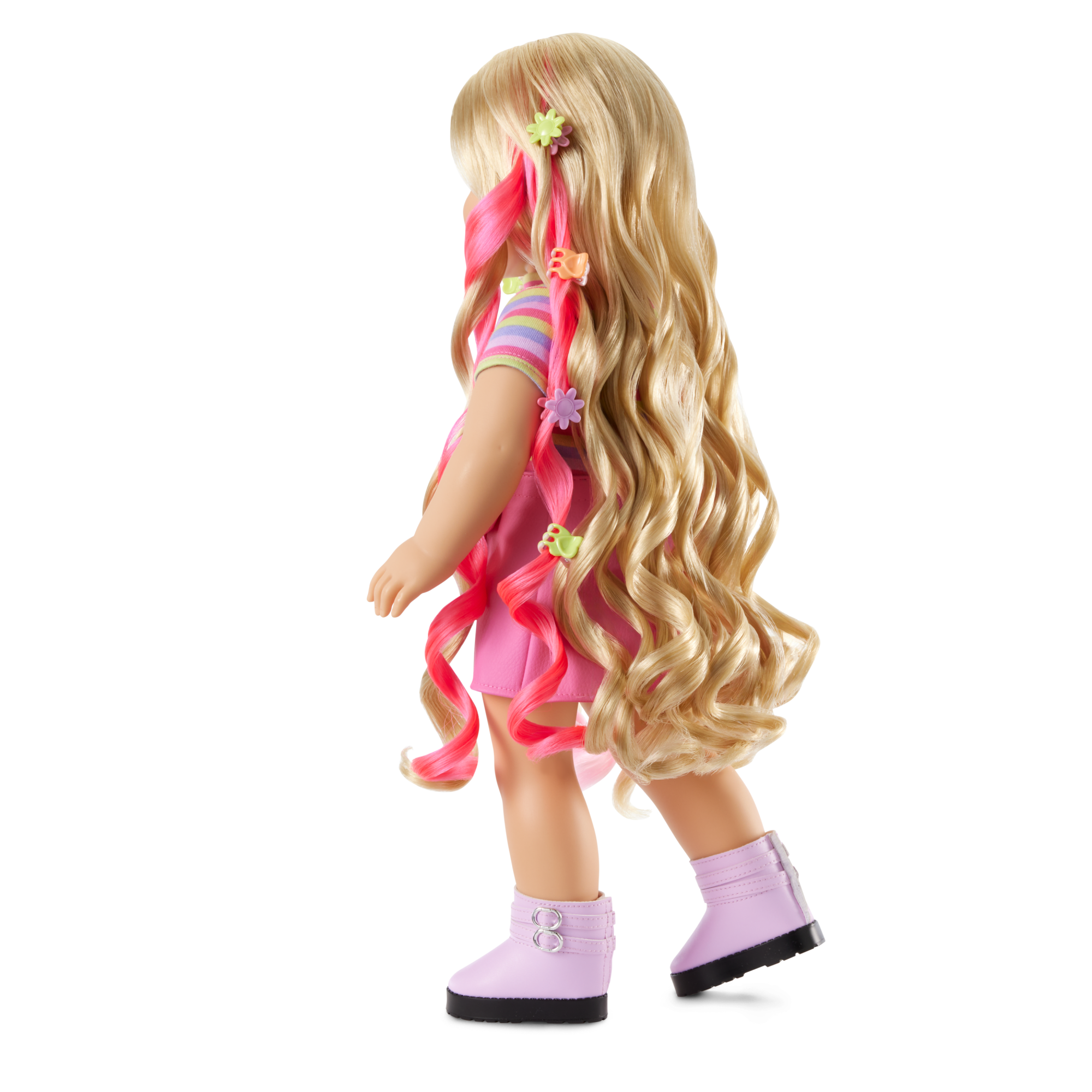 Long Hair Looks™ by Truly Me™ 18-inch Doll #133 & hair accessories - Image 6