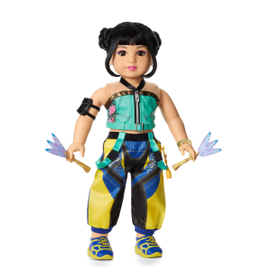 American Girl® x KPop Demon Hunters HUNTR/X Zoey-inspired 18-inch Doll