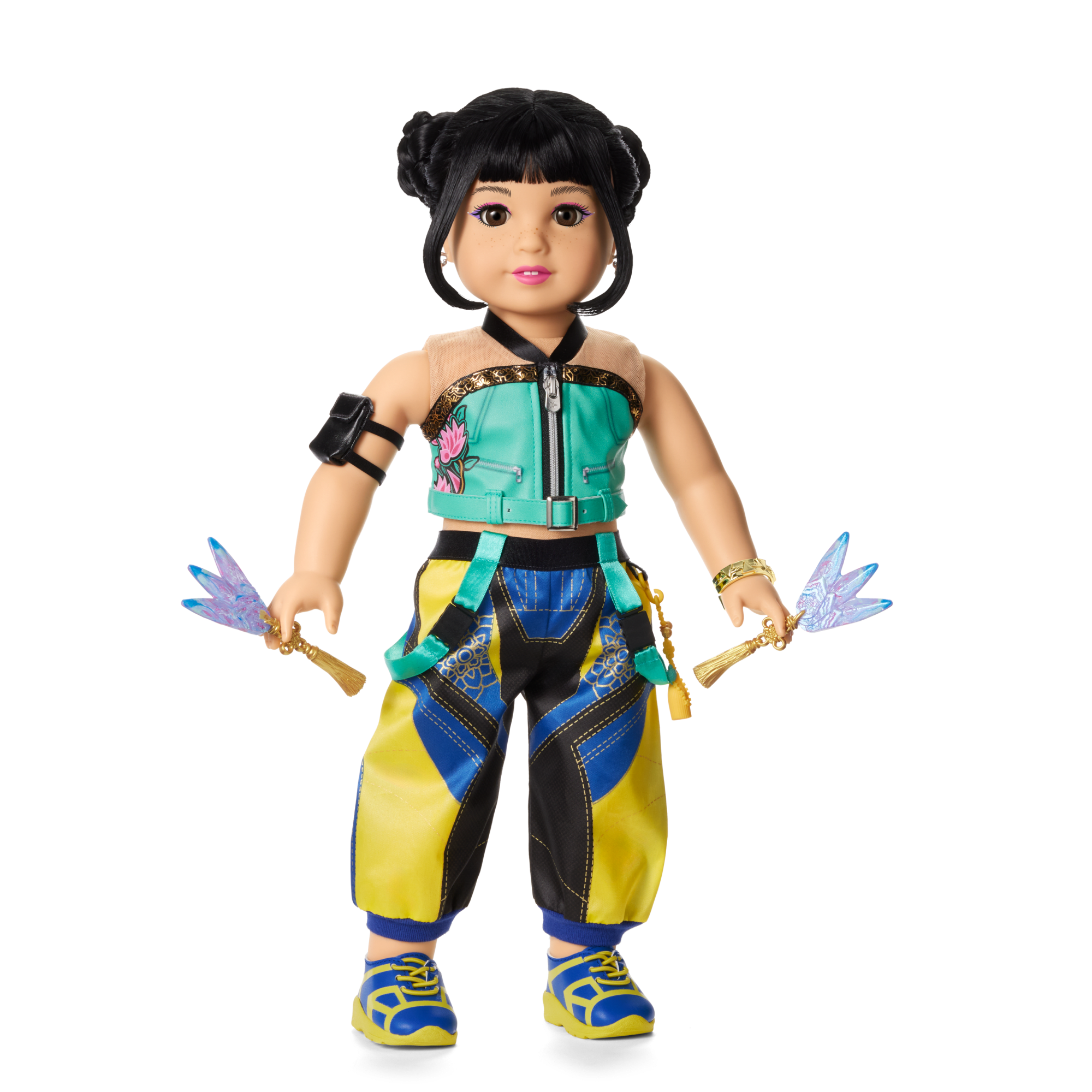 American Girl® x KPop Demon Hunters HUNTR/X Zoey-inspired 18-inch Doll