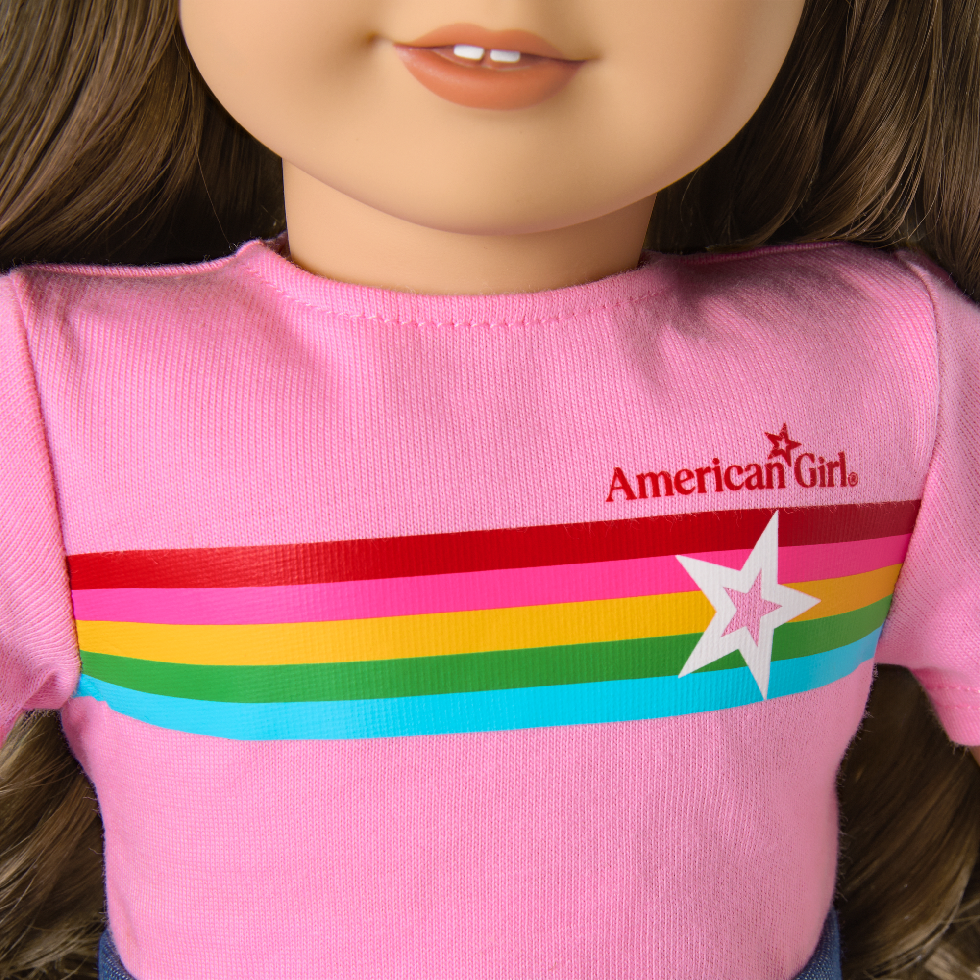 Truly Me™ 18-inch Doll #126 with wavy brown hair - Image 12