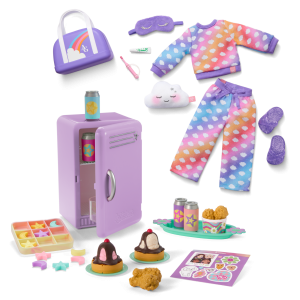 AG Sisters™ Sleepover Styles & Snacks Bundle