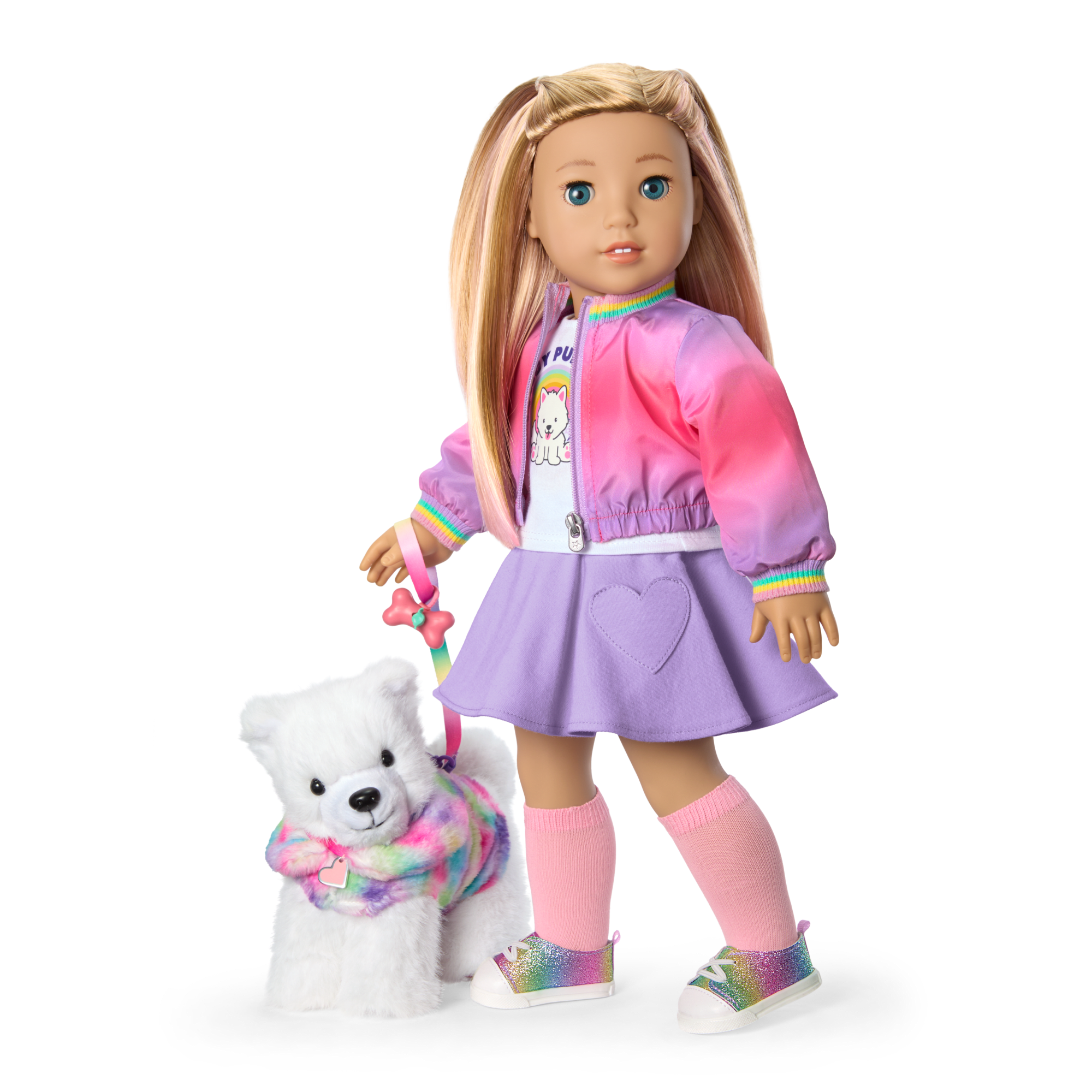 Summer's™ Waggy Pup Tails™ Outfit for 18-inch Dolls (Girl of the Year™ 2025) - Image 10