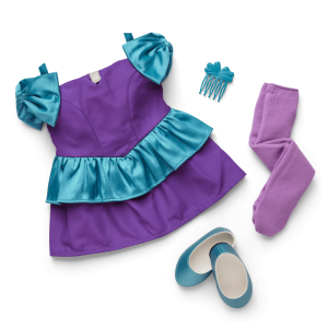 Courtney's™ Bow-dacious Party Dress for 18-inch Dolls (Historical Characters)
