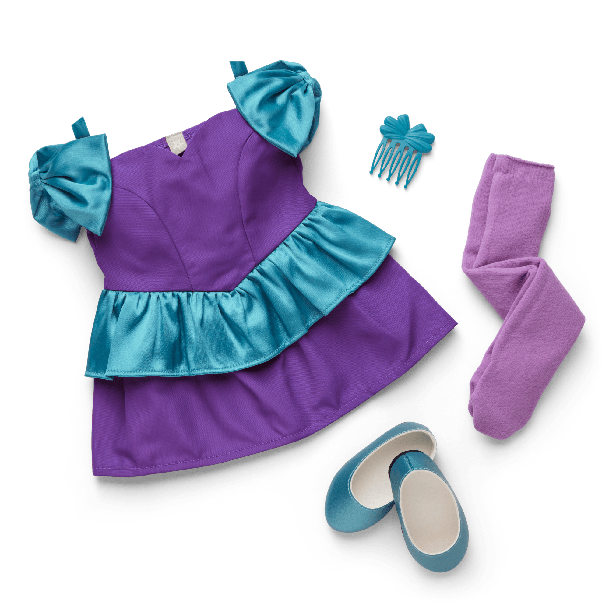 Courtney's™ Bow-dacious Party Dress for 18-inch Dolls (Historical Characters)