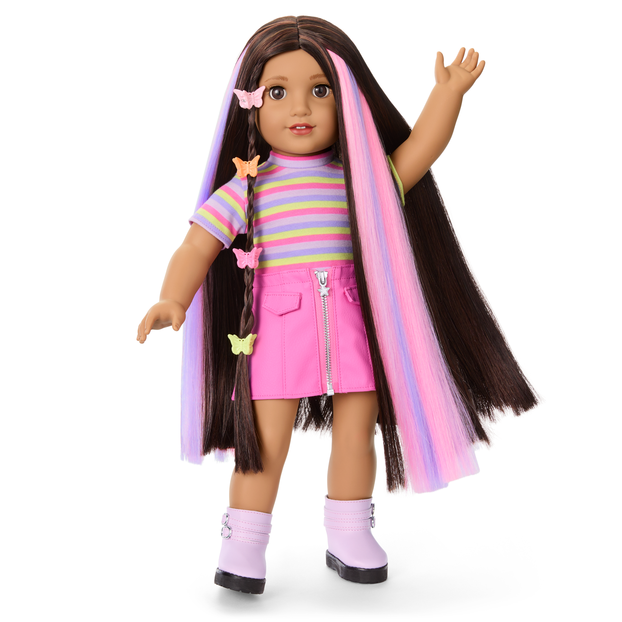 Long Hair Looks™ by Truly Me™ 18-inch Doll #134 & hair accessories - Image 5