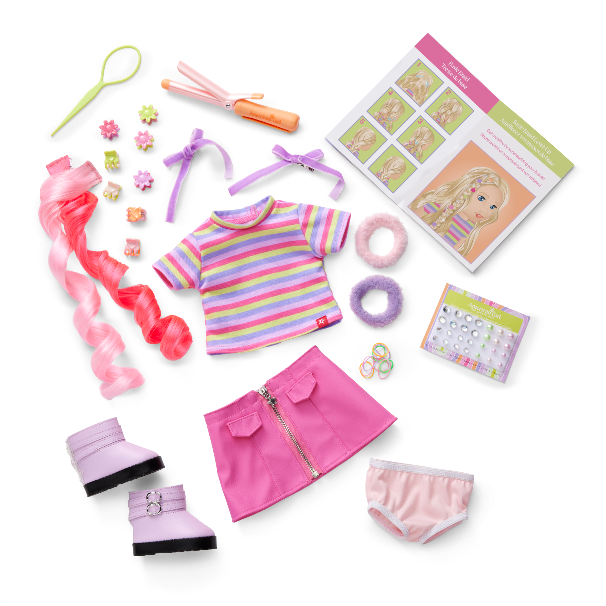 Long Hair Looks™ by Truly Me™ 18-inch Doll #133 & hair accessories - Image 3