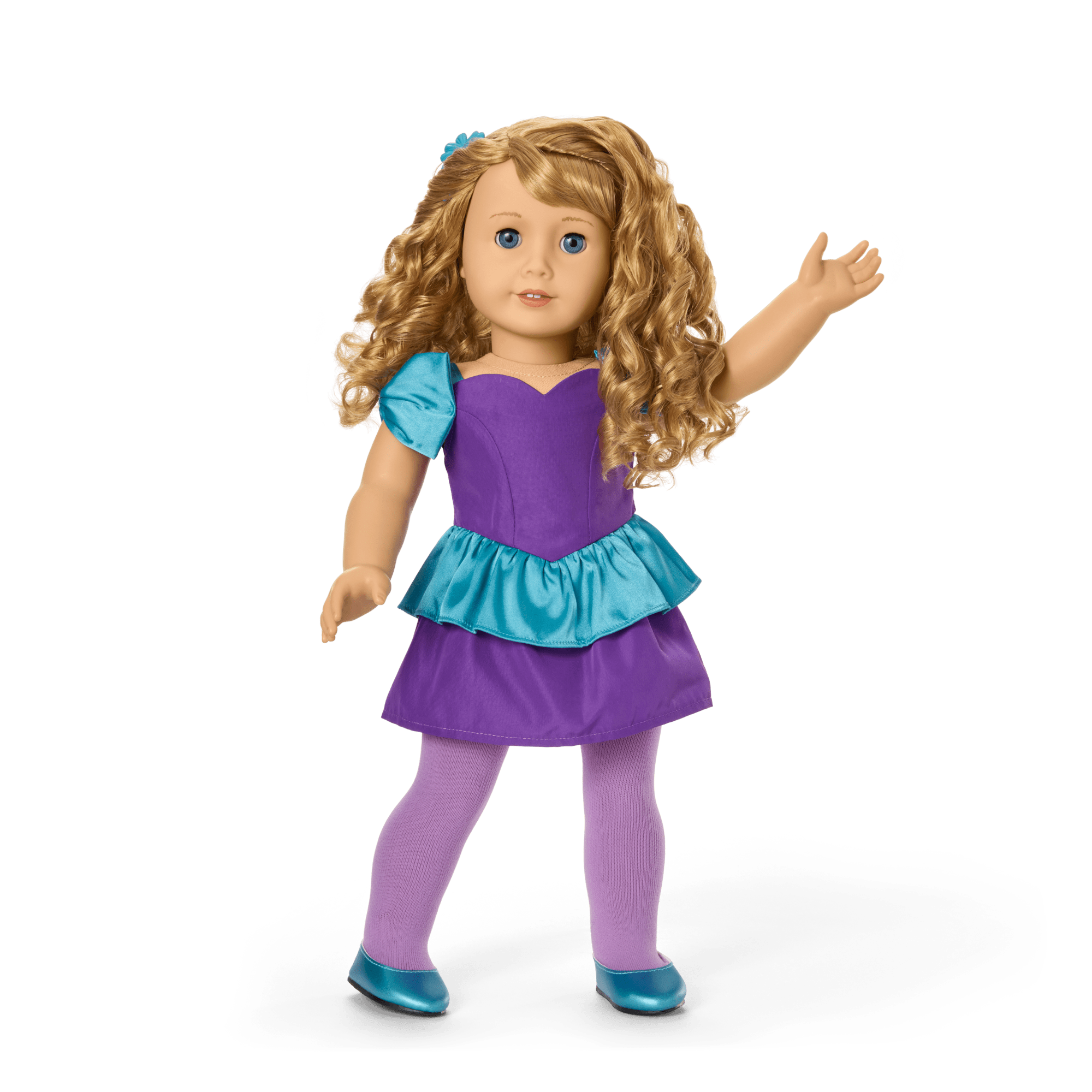 Courtney's™ Bow-dacious Party Dress for 18-inch Dolls (Historical Characters) - Image 2