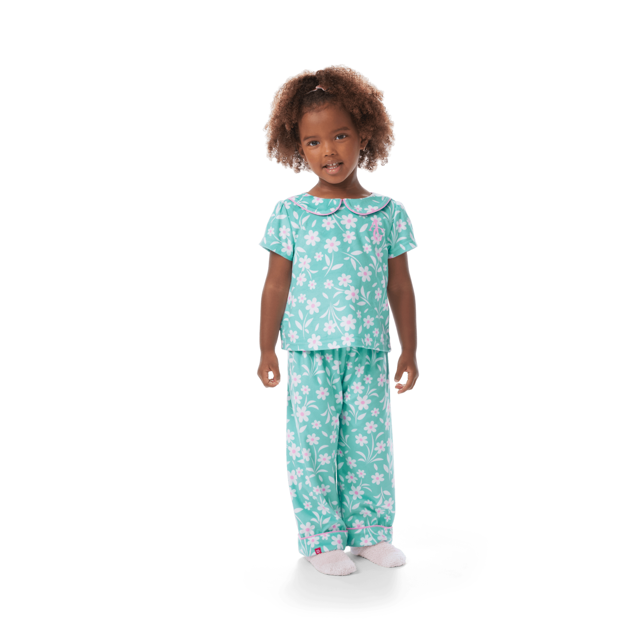 Flower Fun PJs for Little Girls (Bitty Baby®)