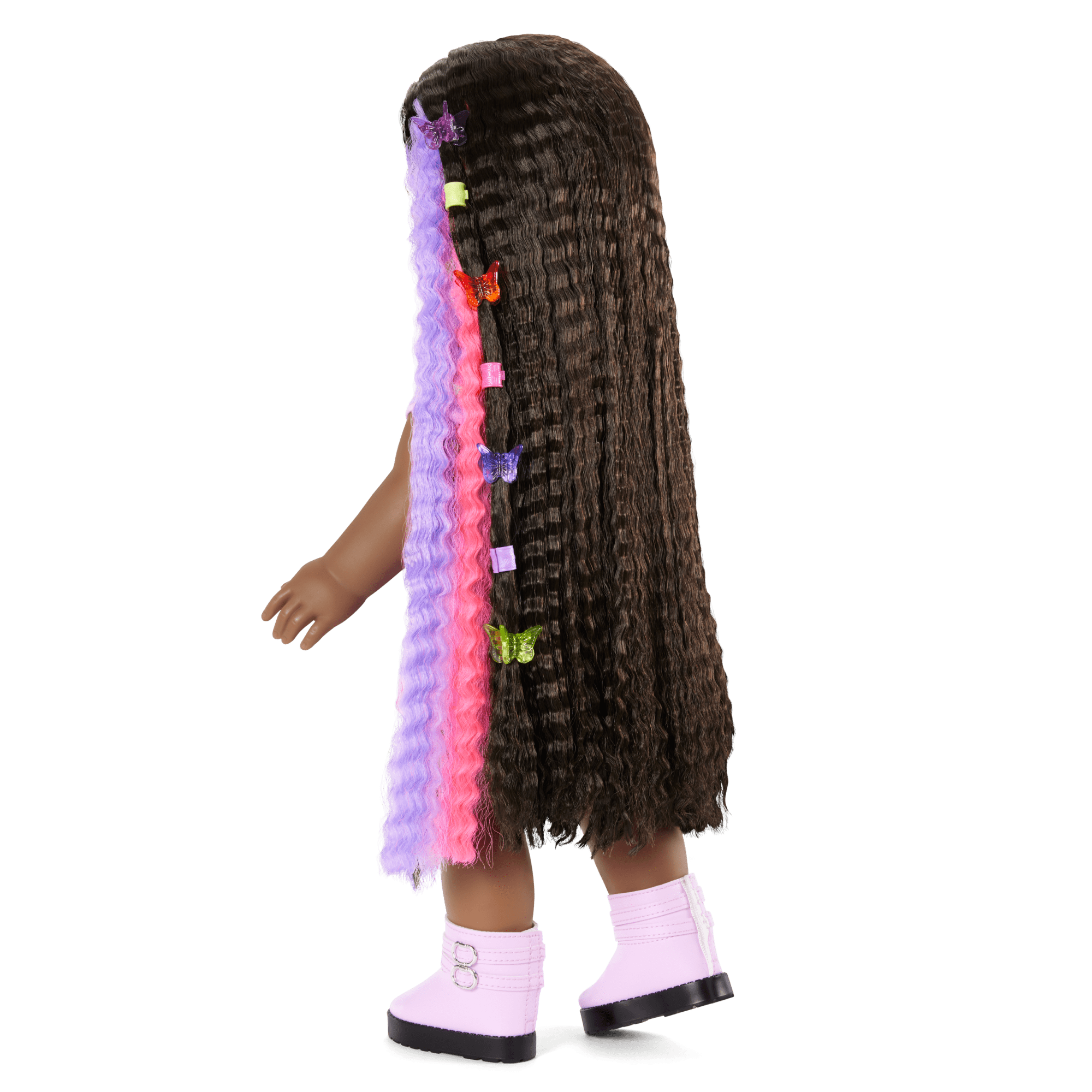 Long Hair Looks™ by Truly Me™ 18-inch Doll #135 & hair accessories - Image 6