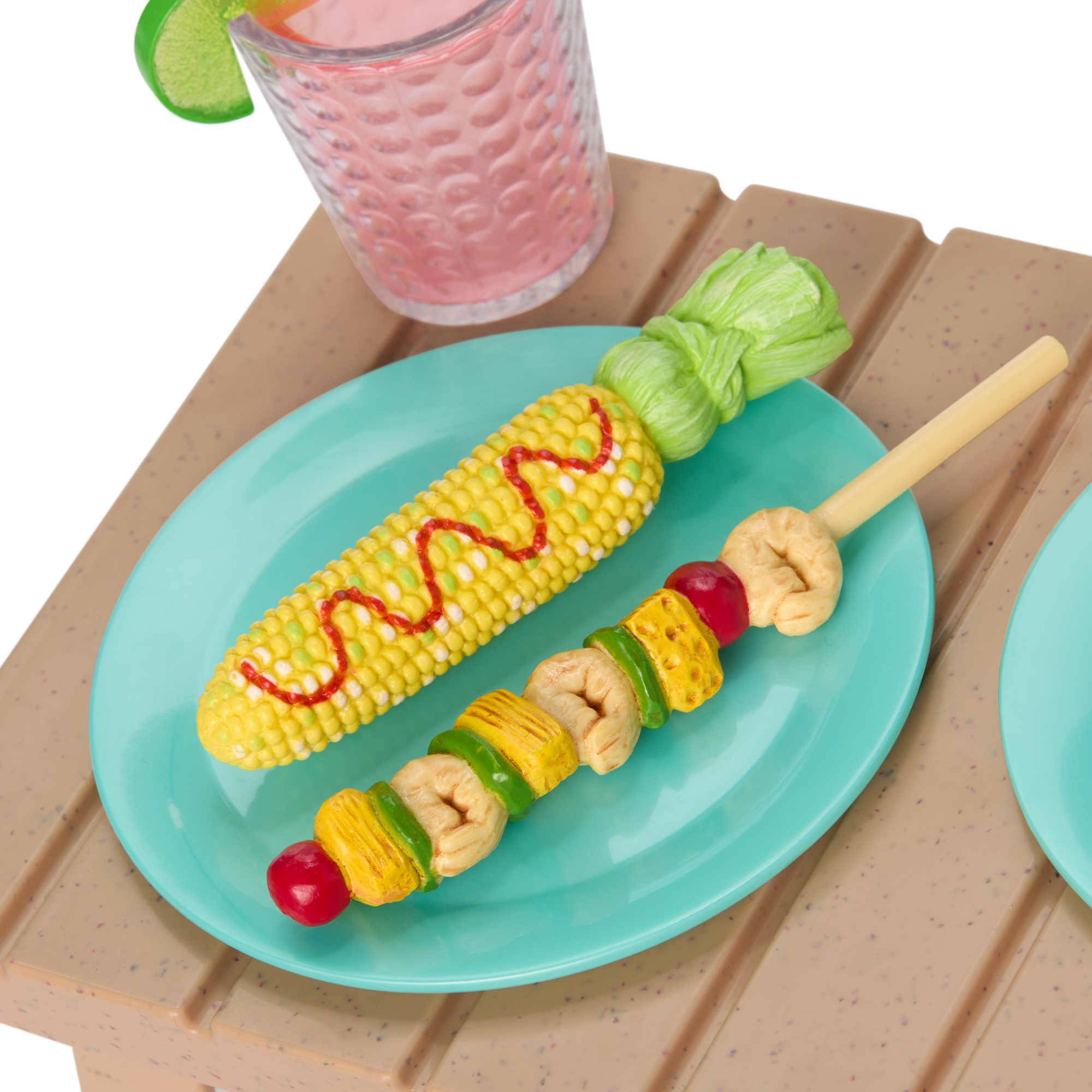 Raquel's™ Beach Chairs & Barbecue Set for 18-inch Dolls (Girl of the Year™ 2026) - Image 12