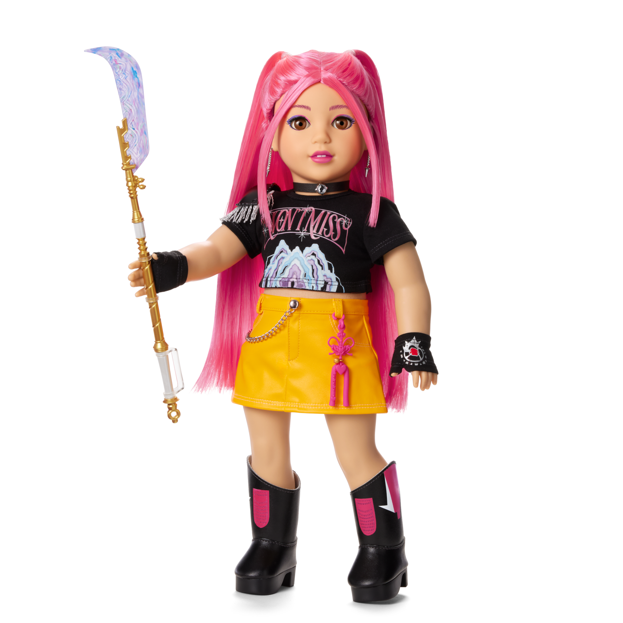 American Girl® x KPop Demon Hunters HUNTR/X Mira-inspired 18-inch Doll