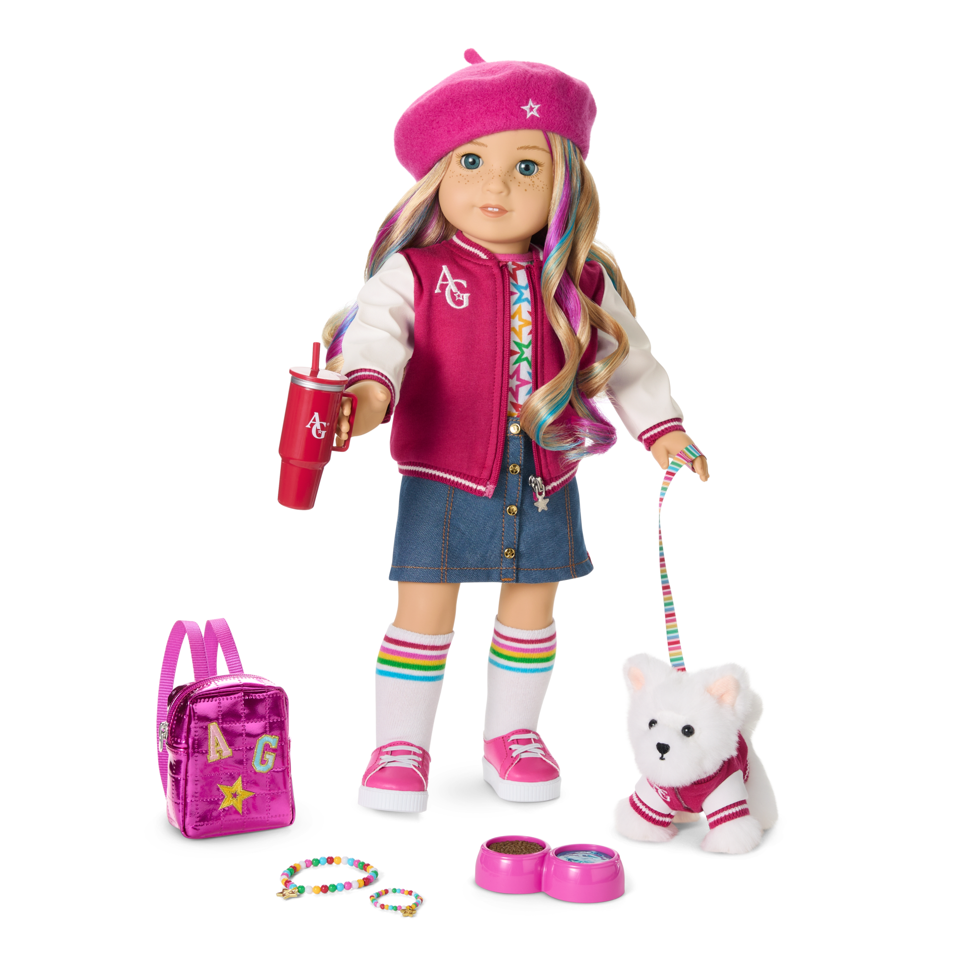 Truly Me™ 18-inch Doll #110 with wavy blonde hair - Image 17