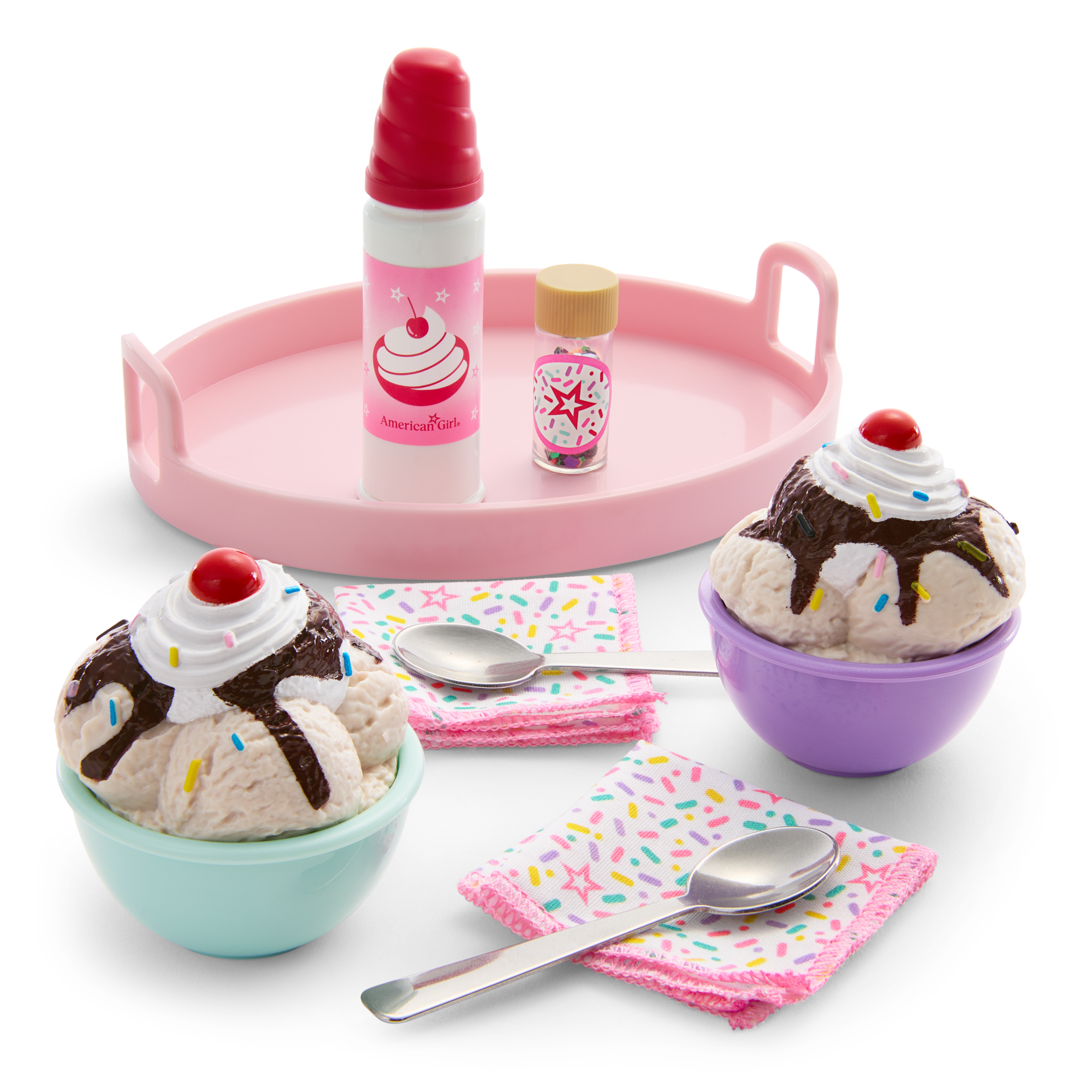 Sundaes for Two Set for 18-inch Dolls - Image 3