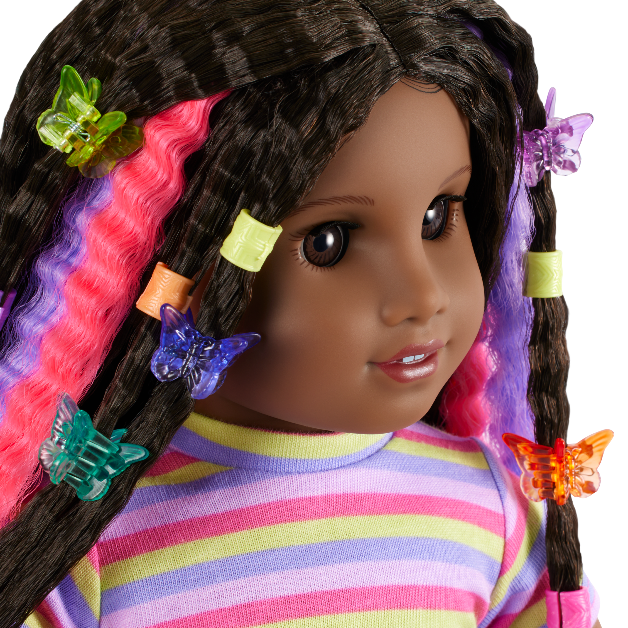 Long Hair Looks™ by Truly Me™ 18-inch Doll #135 & hair accessories - Image 8