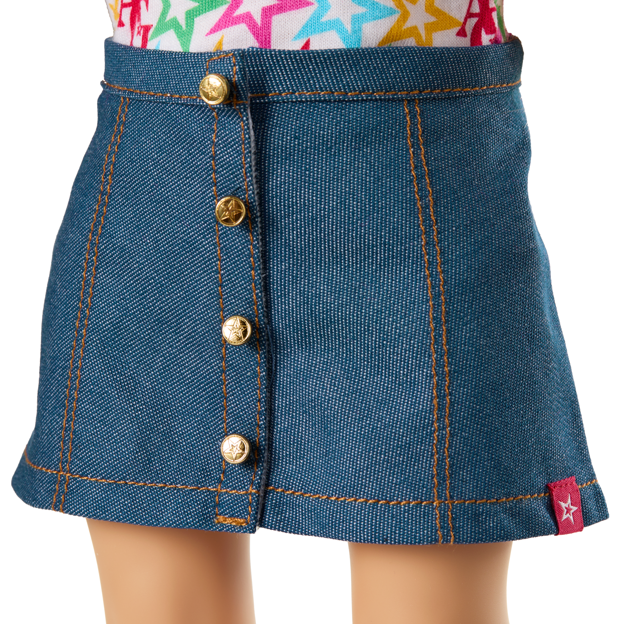 Truly Me™ 18-inch Doll #101 with wavy caramel hair - Image 9