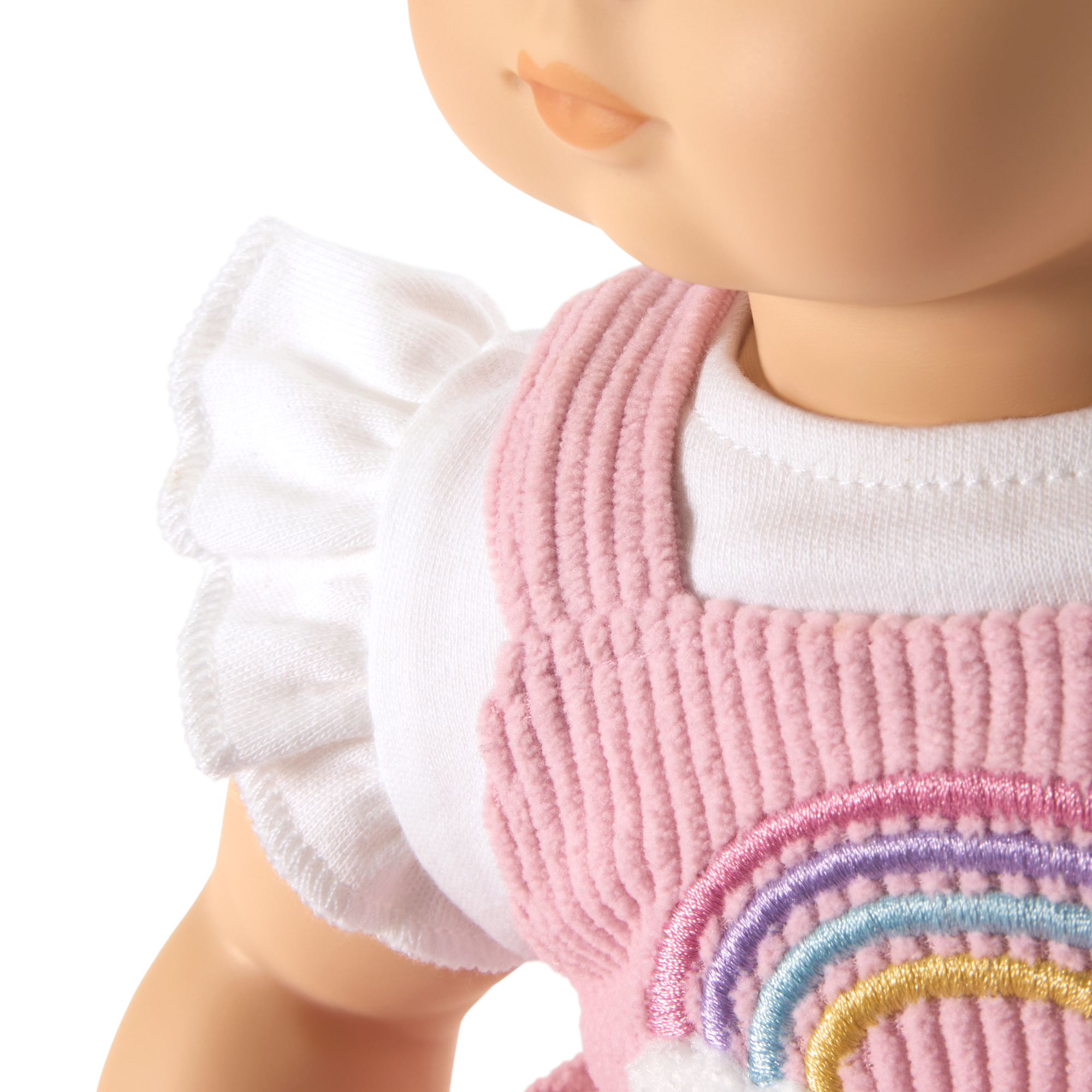Rainbow Corduroy Outfit for Bitty Baby® Dolls - Image 5