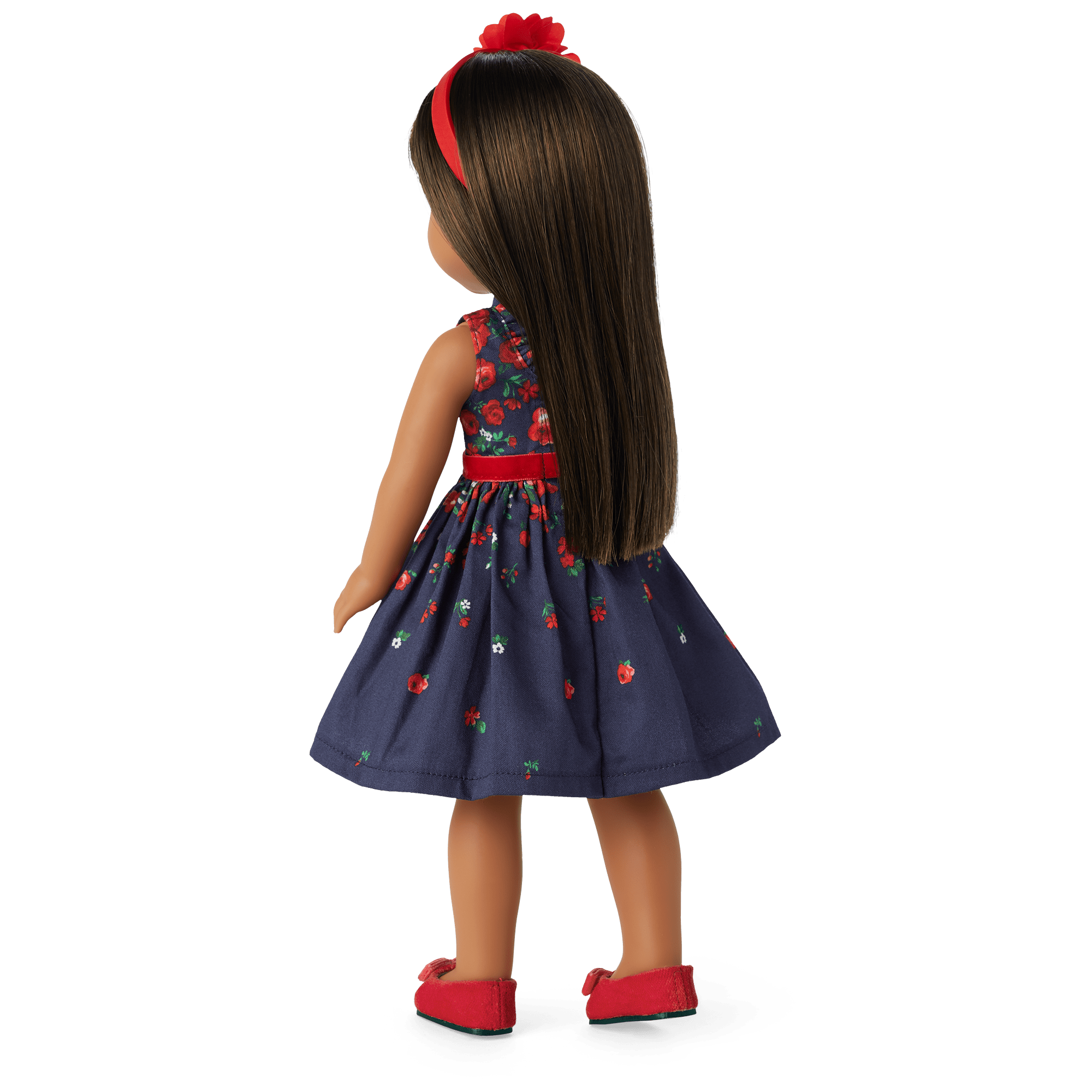 American Girl® x Janie and Jack Wrapped in Roses Party Dress for WellieWishers™ Dolls - Image 10