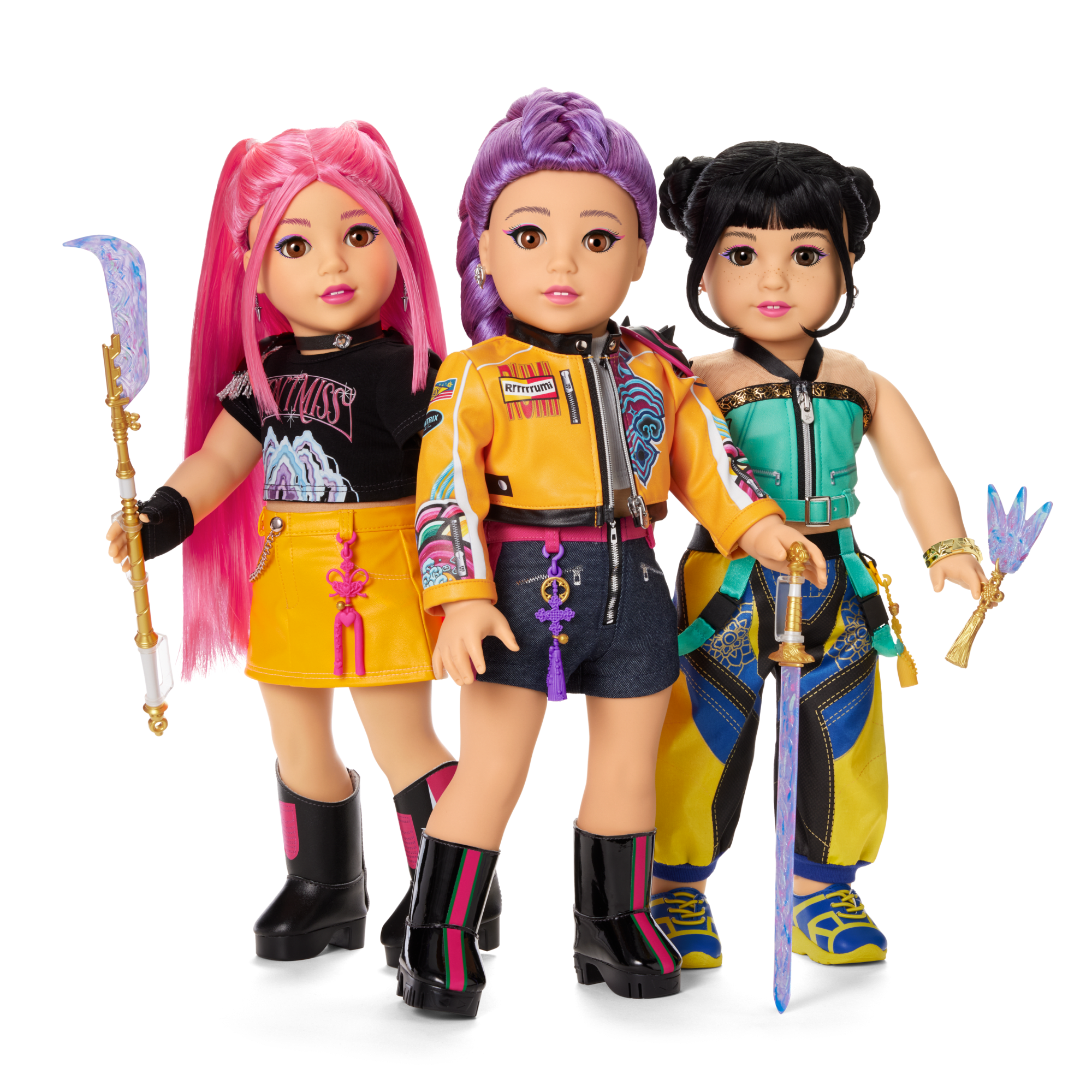 American Girl® x KPop Demon Hunters HUNTR/X Rumi-inspired 18-inch Doll - Image 8