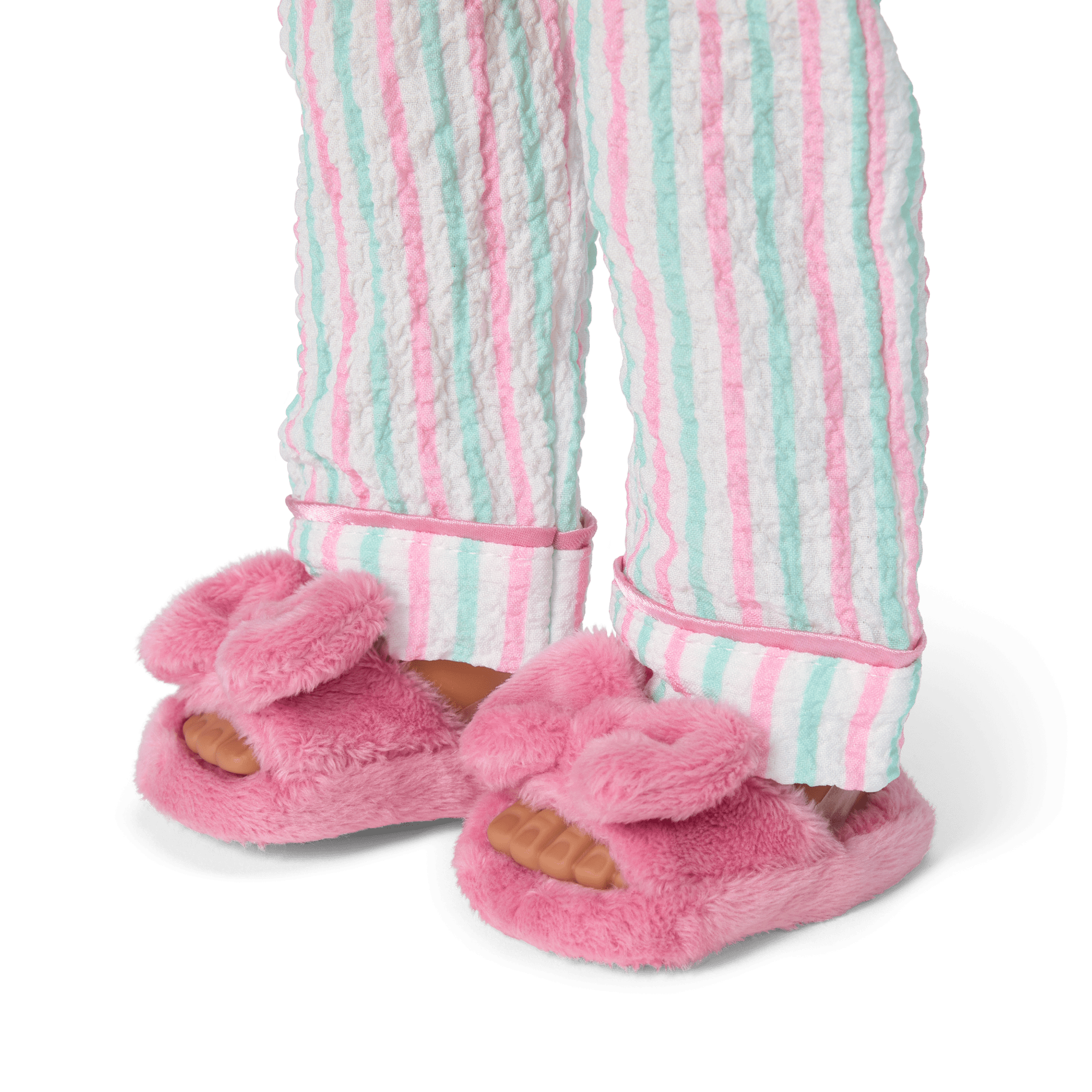 Raquel's™ Coastal Stripes Pajamas for Girls & 18-inch Dolls - Image 12