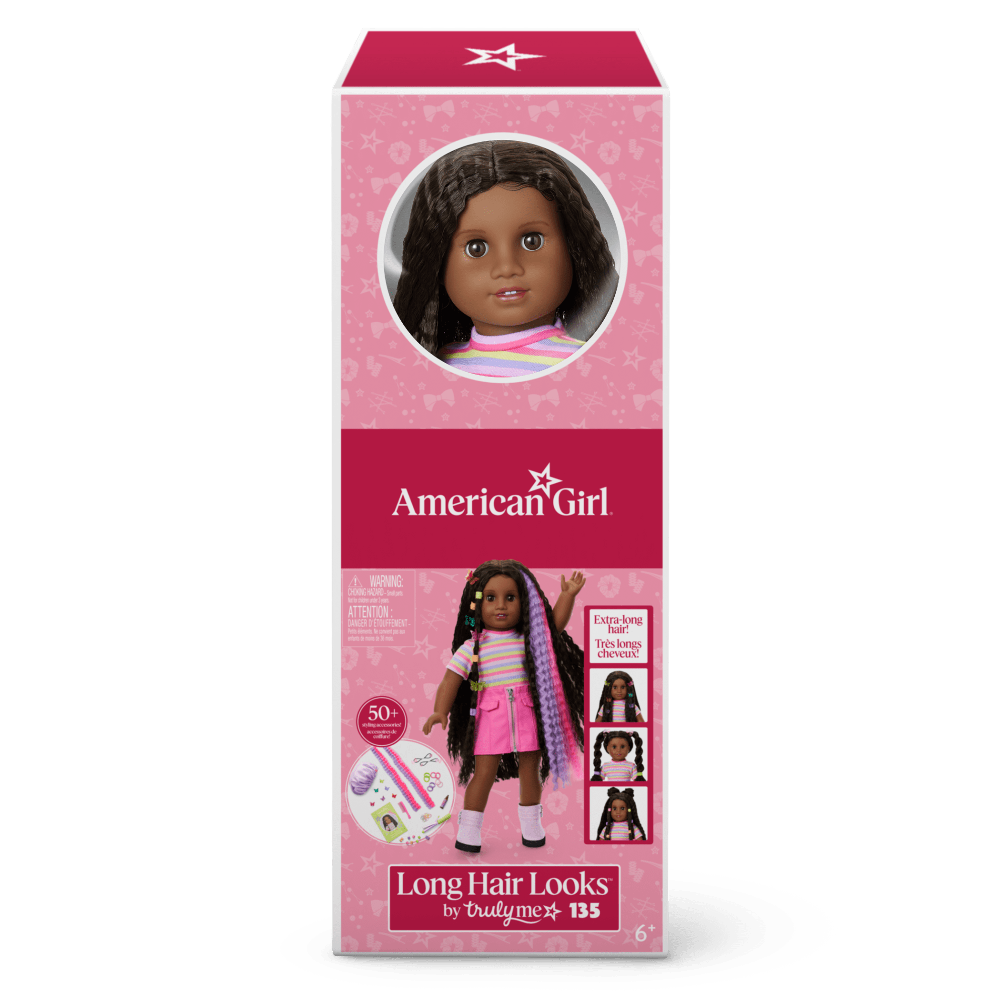 Long Hair Looks™ by Truly Me™ 18-inch Doll #135 & hair accessories - Image 17