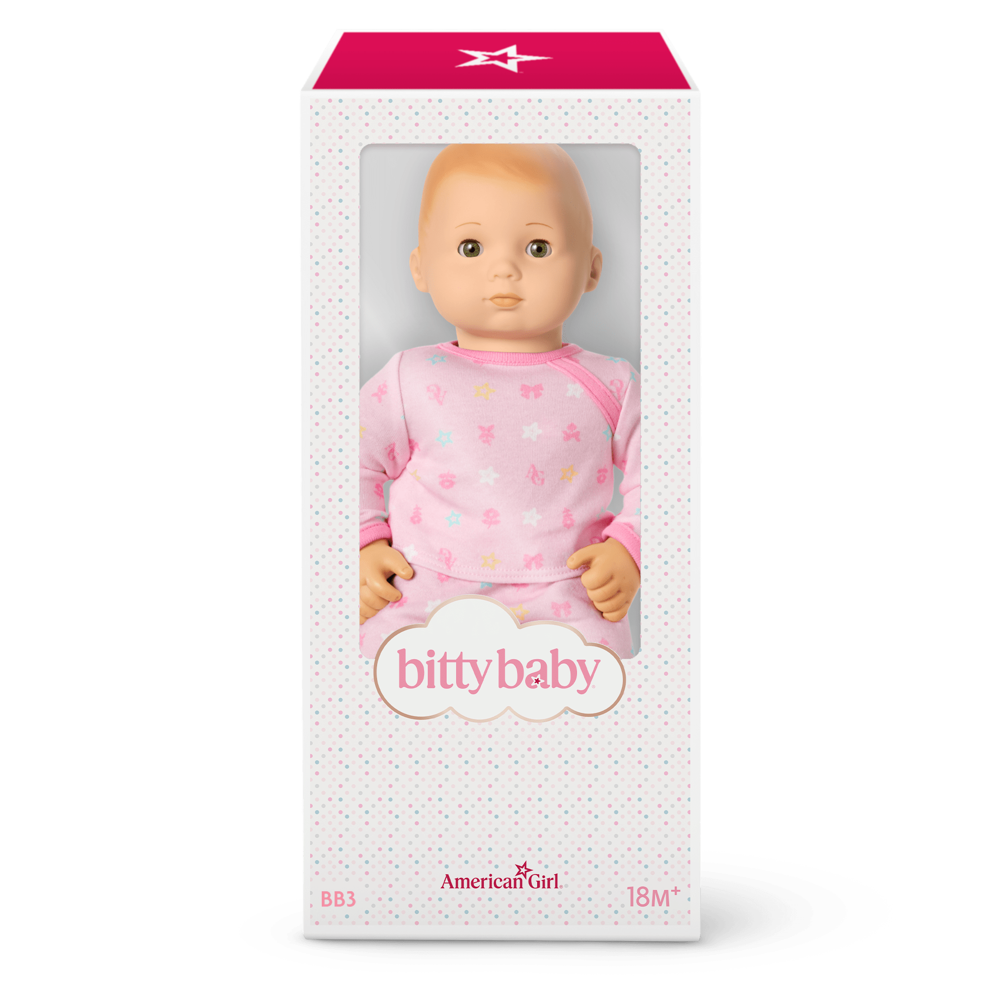 Bitty Baby® Doll #3 with blonde hair in Pastel Pink - Image 8