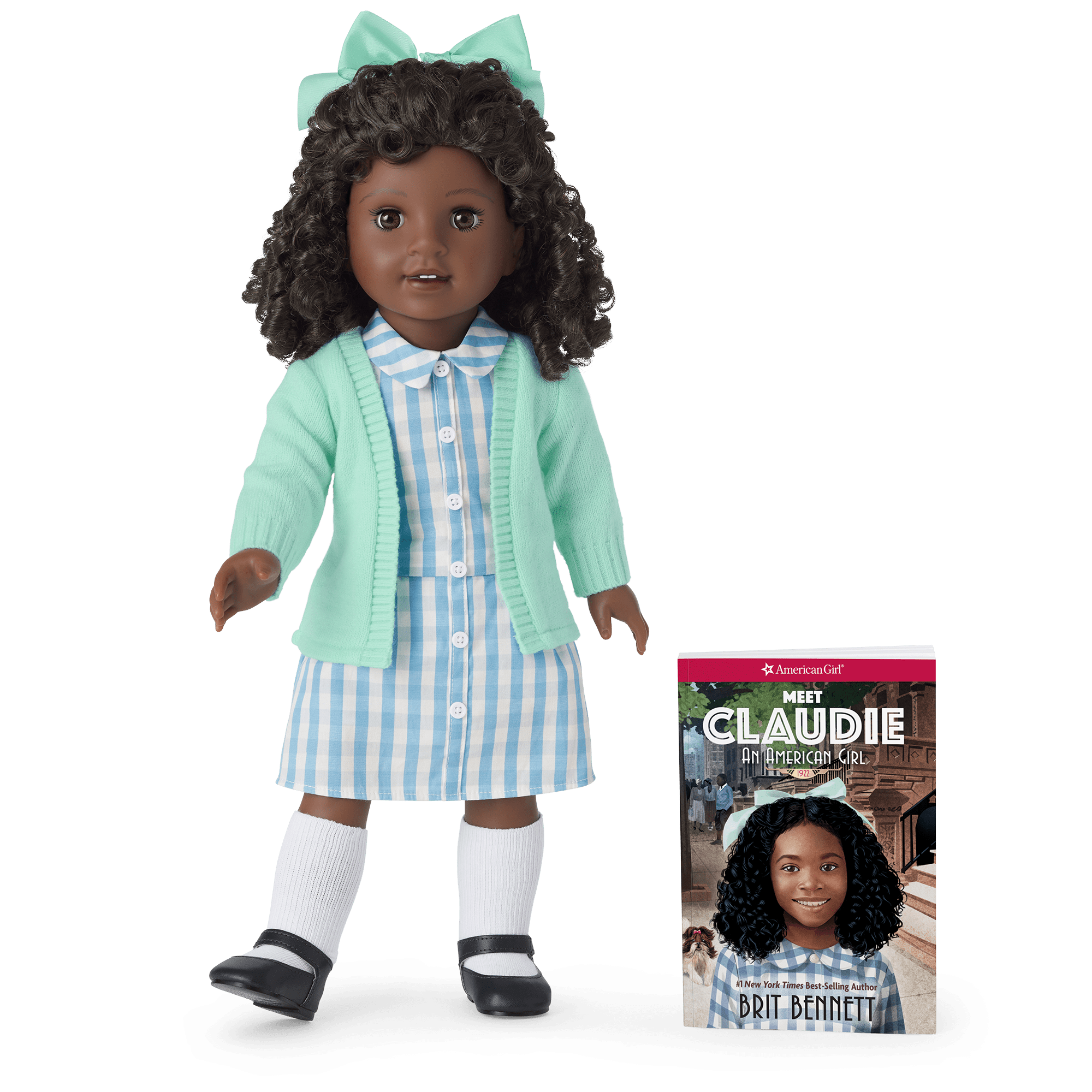 Claudie™ 18-inch Doll & Book (Historical Characters)