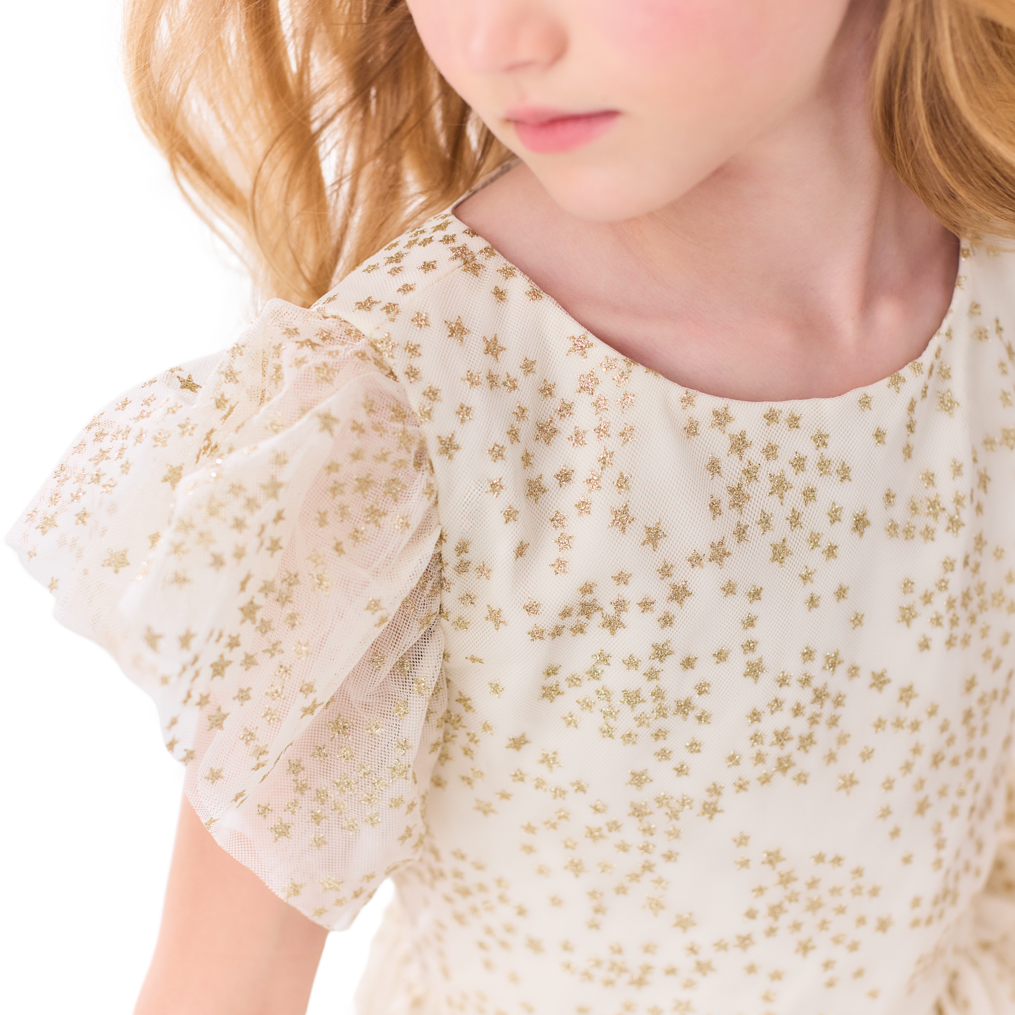 American Girl® x Janie and Jack Sparkly Cream Celebration Dress for Little Girls & Girls - Image 18
