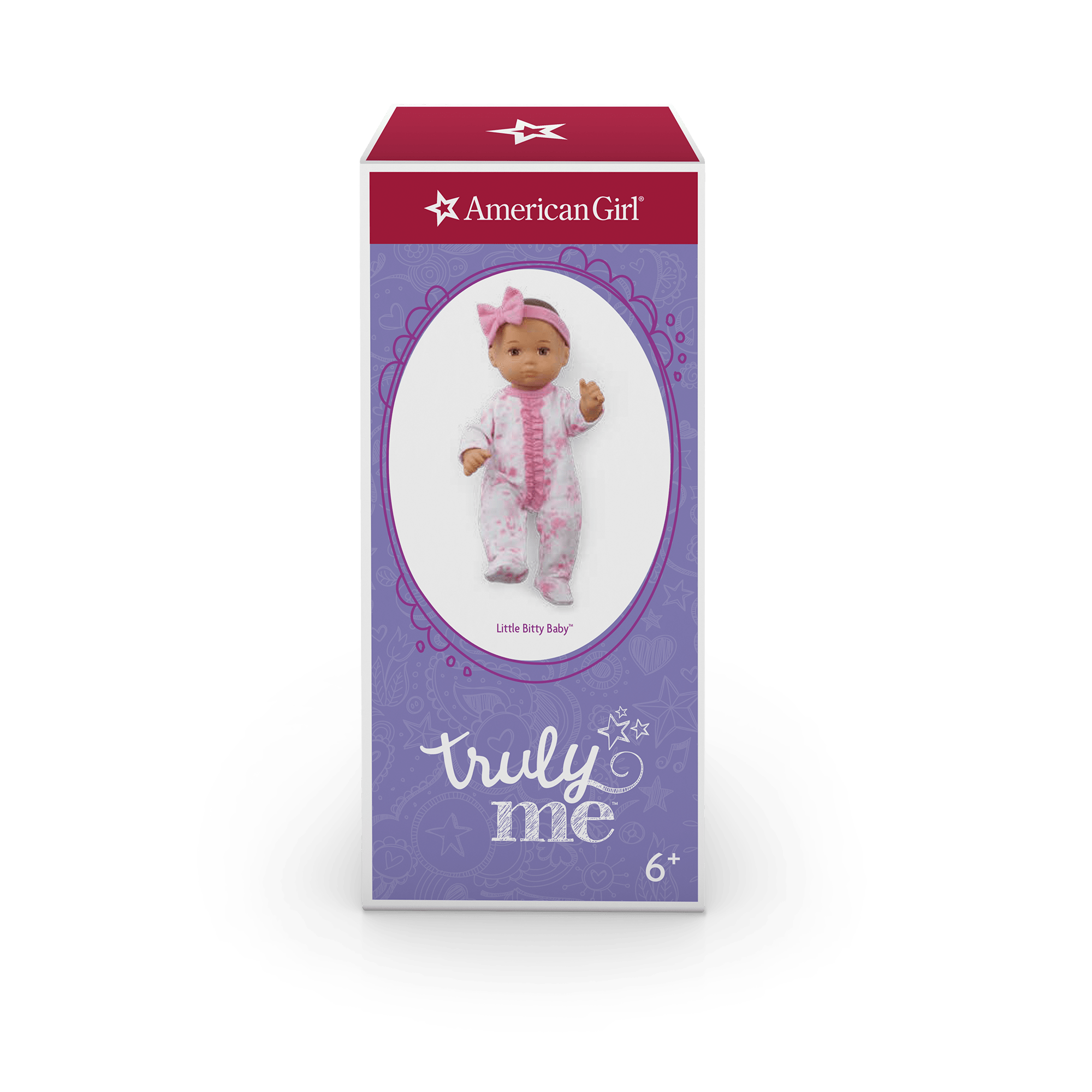 Little Bitty Baby™ 7.75-inch Doll with brown hair - Image 6