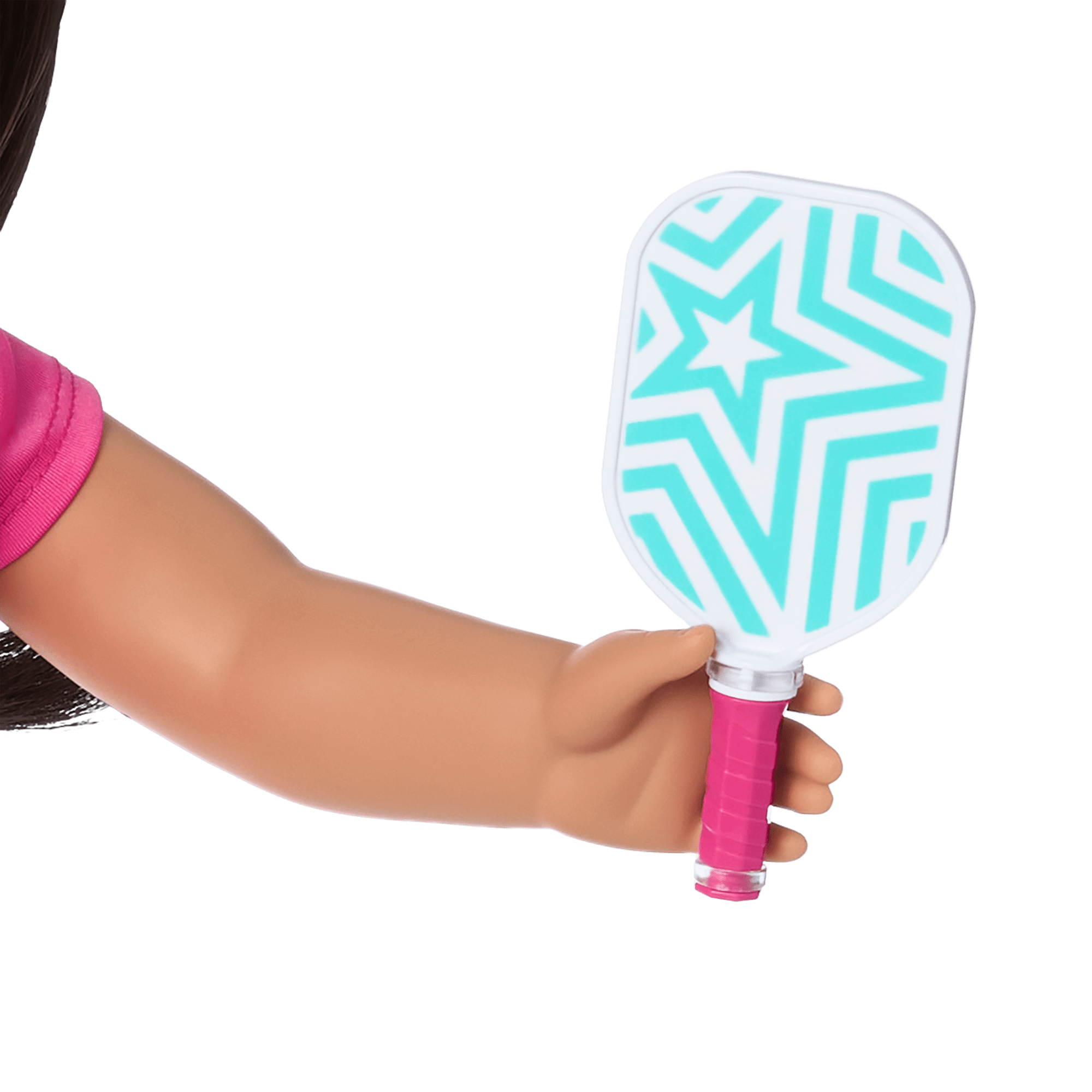 Raquel's™ Pickleball Bag & Paddle Set for 18-inch Dolls (Girl of the Year™ 2026) - Image 6