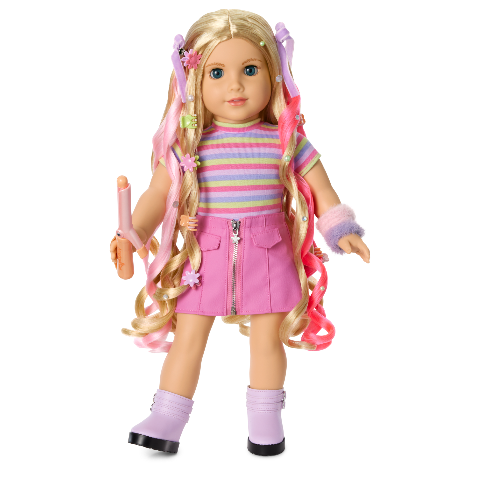 Long Hair Looks™ by Truly Me™ 18-inch Doll #133 & hair accessories - Image 2