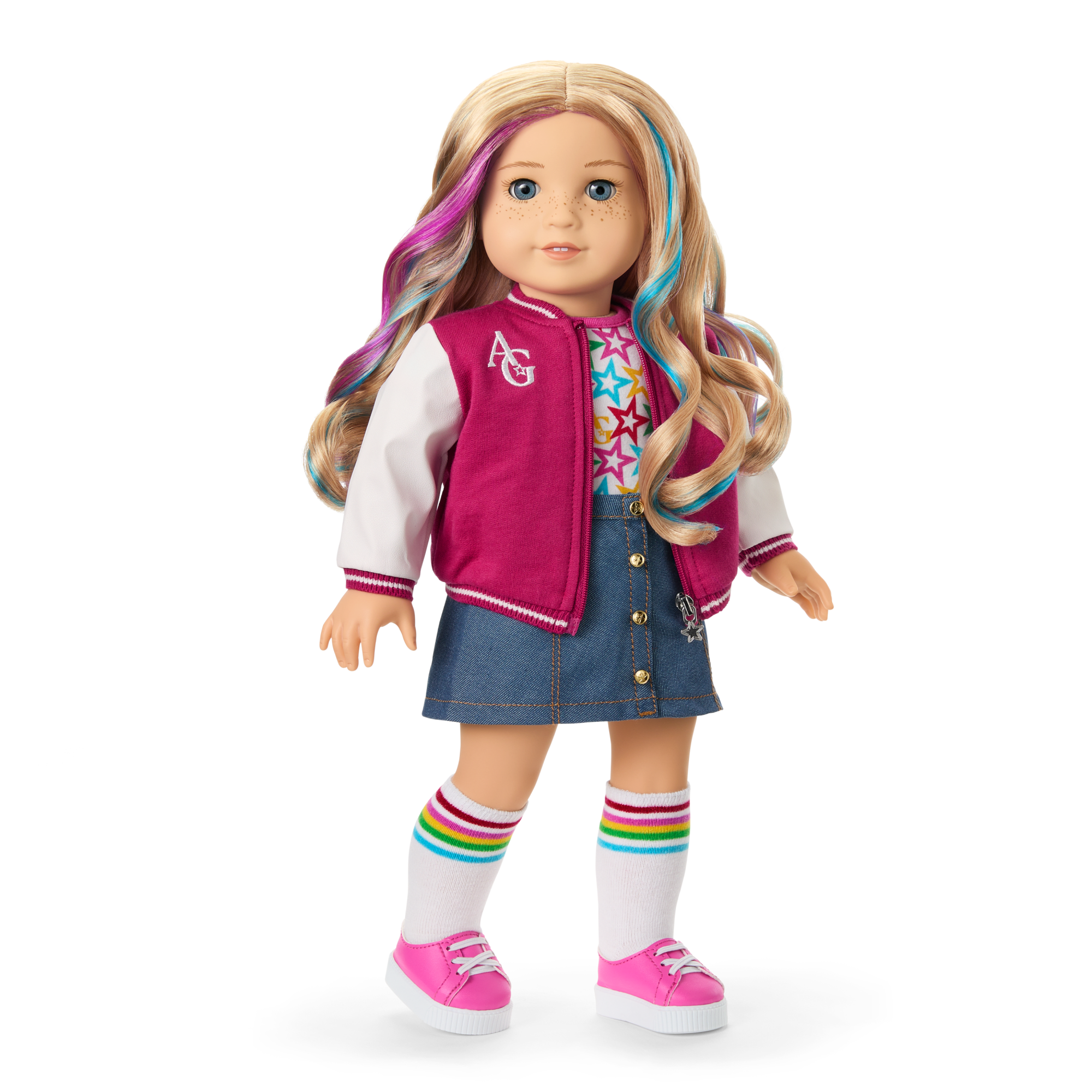 Truly Me™ 18-inch Doll #110 with wavy blonde hair - Image 2