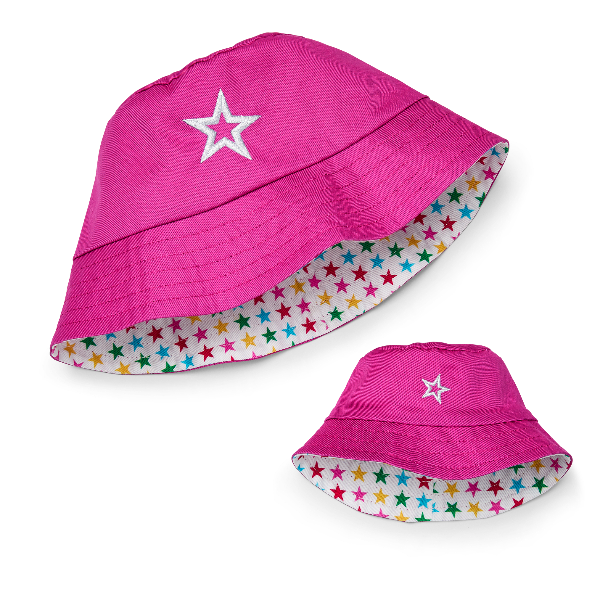 AG™ Star Bucket Hat Set for Girls & Dolls - Image 7