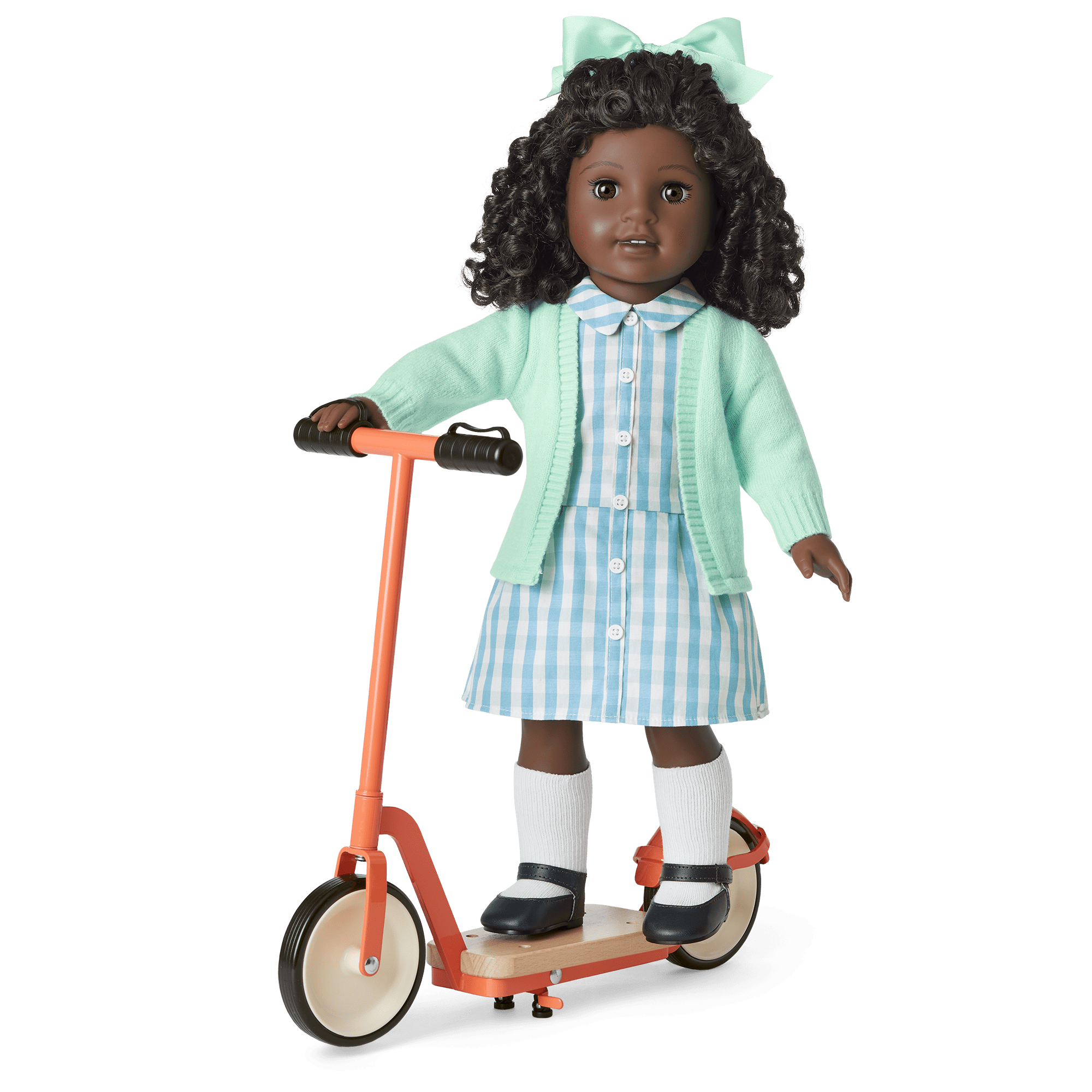 Claudie Wells™ 18-inch Doll. Book. Accessories & Scooter (Historical Characters) - Image 7