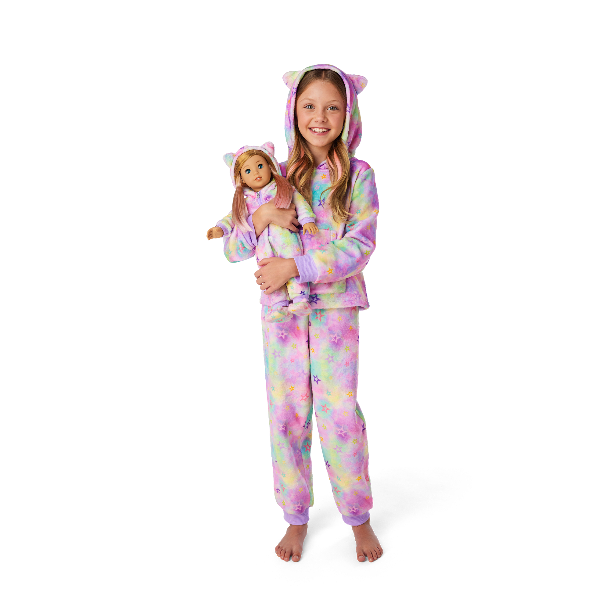 Summer's™ Stars & Snuggles Pajamas for Girls & 18-inch Dolls (Girl of the Year™ 2025)