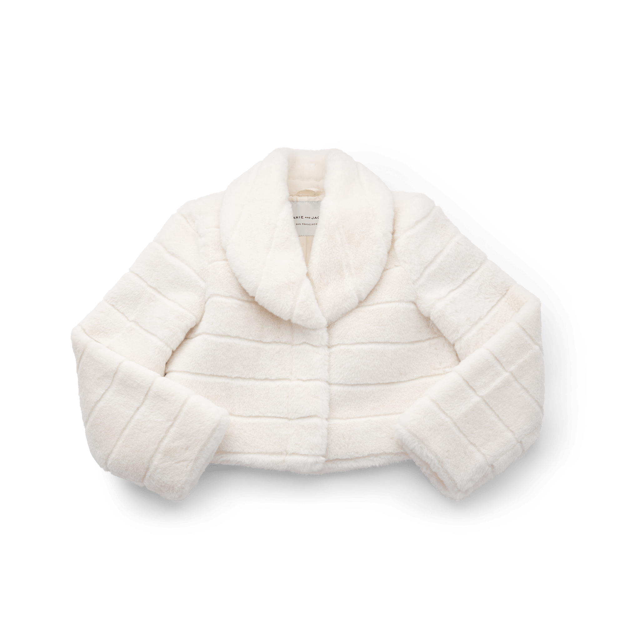 American Girl® x Janie and Jack Winter-White Jacket for Girls - Image 2